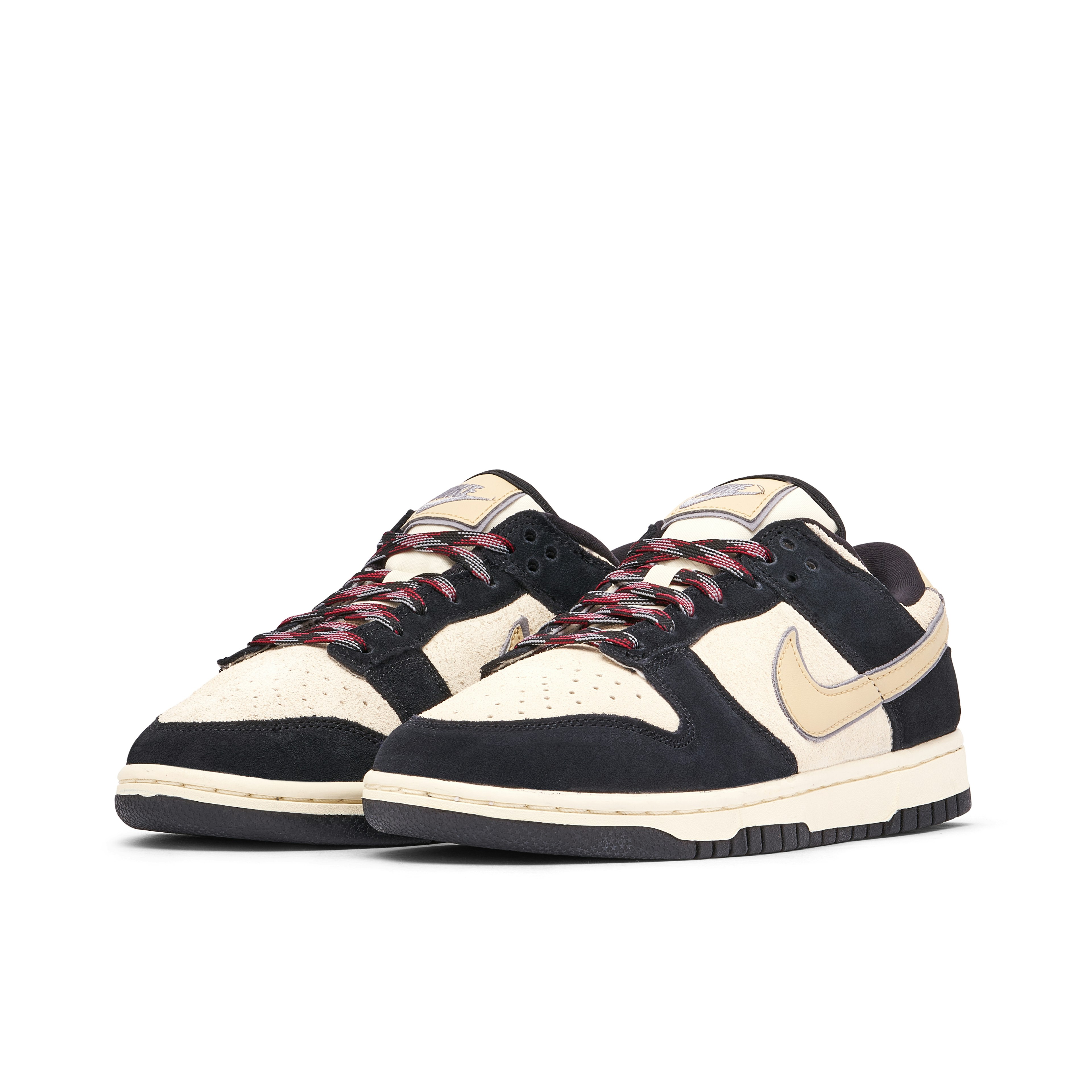 Nike Dunk Low Black Suede Womens