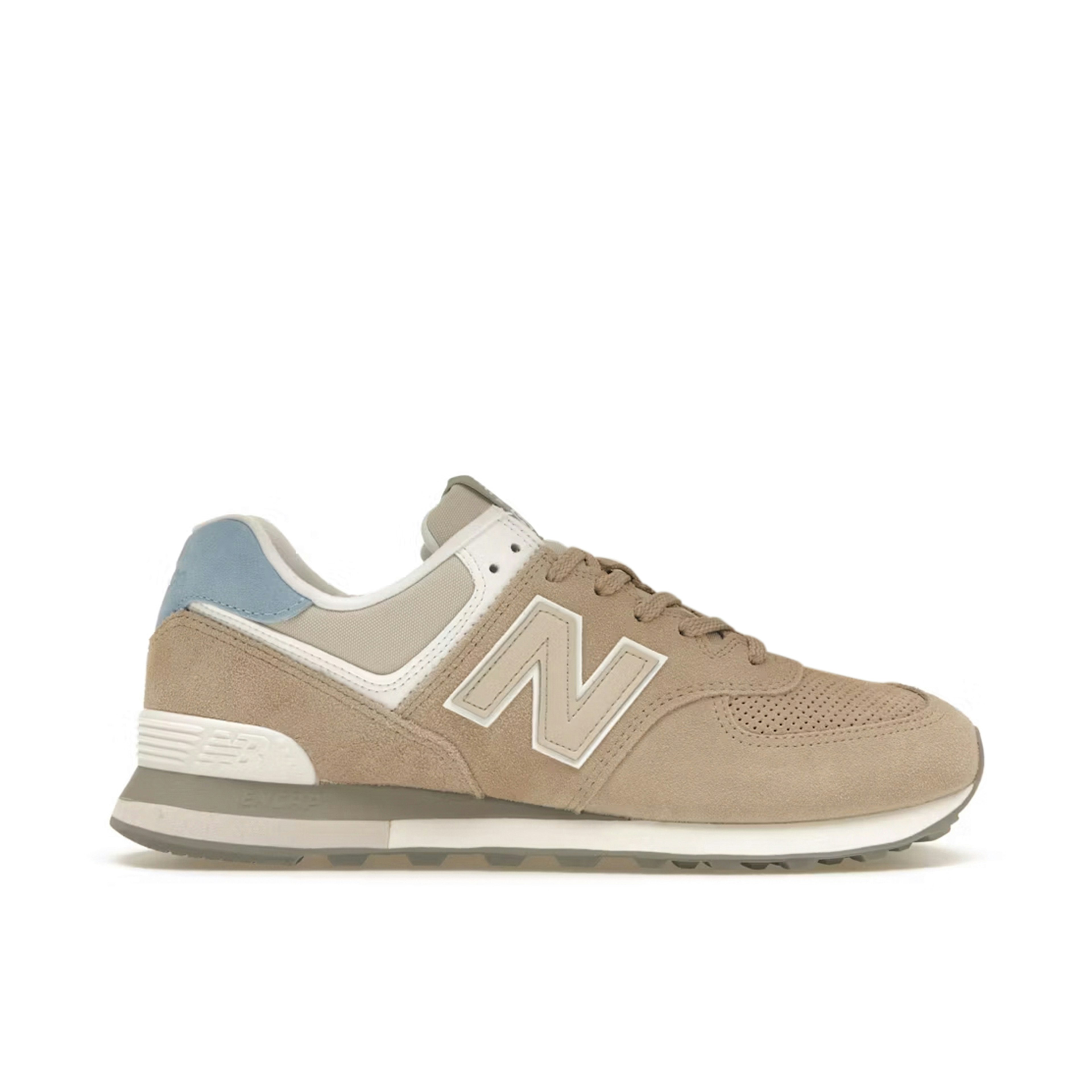 New Balance 574 Brown Light Blue