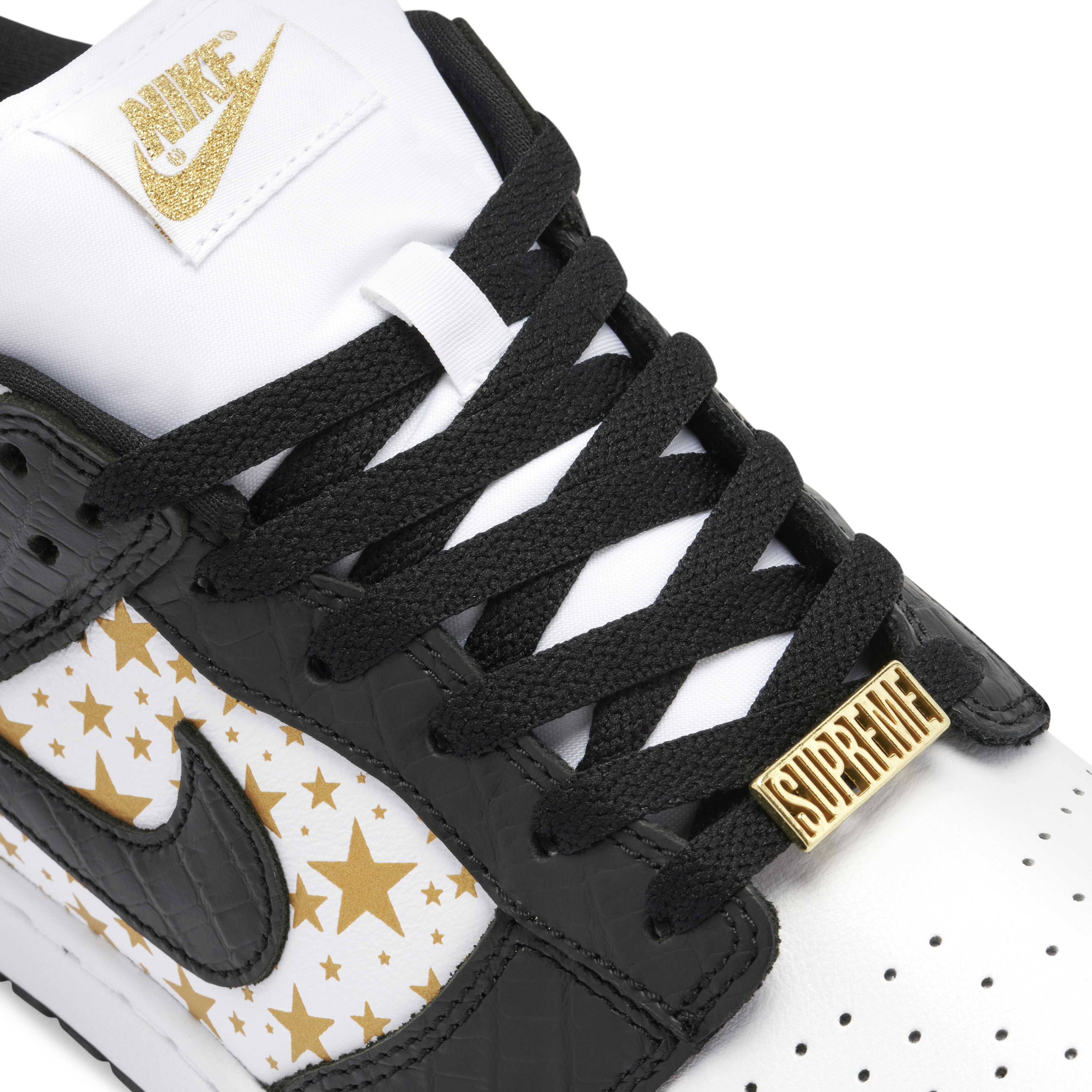 Supreme x Nike SB Dunk Low Stars Black