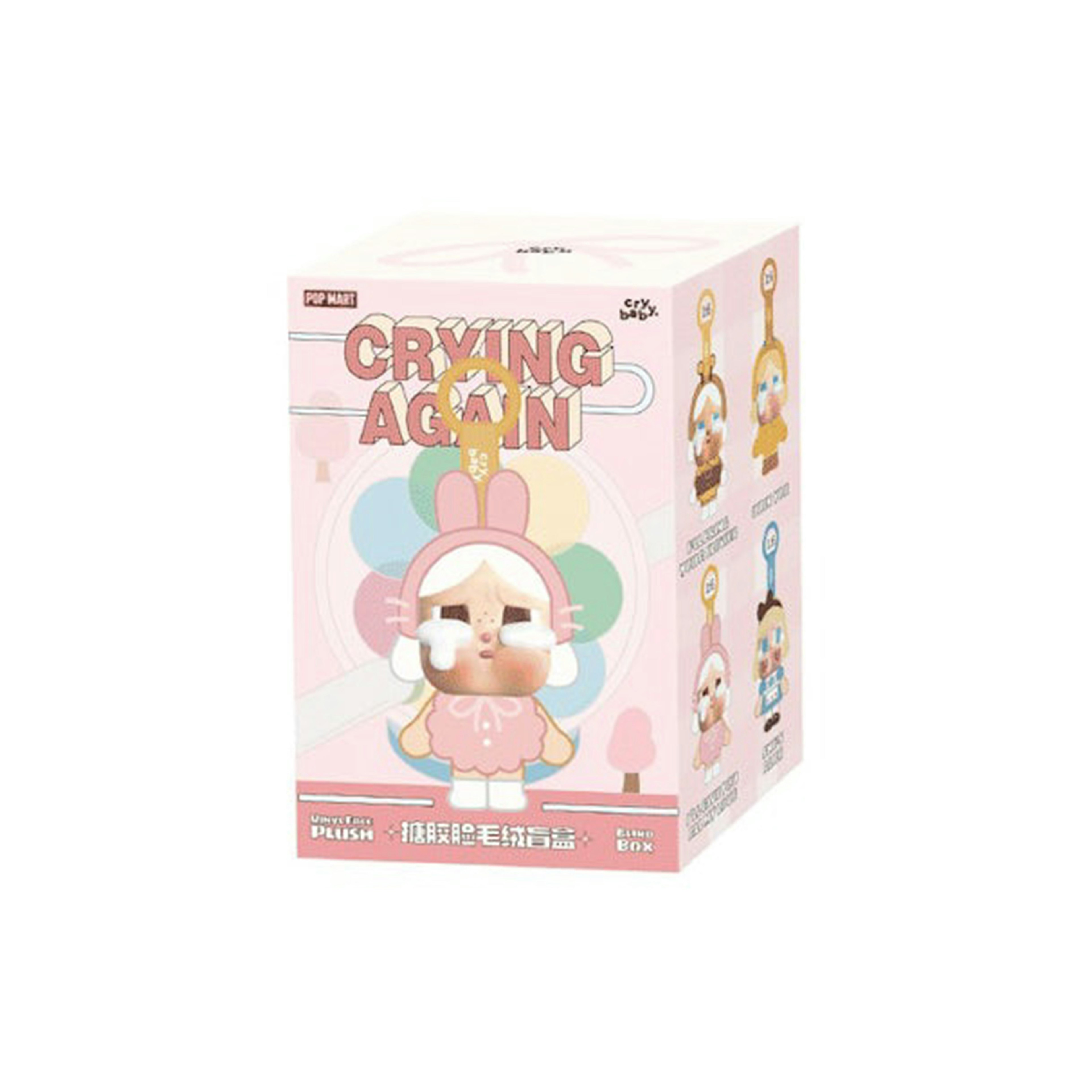 Pop Mart CryBaby Crying Again Series Vinyl Face Plush Single Blind Box