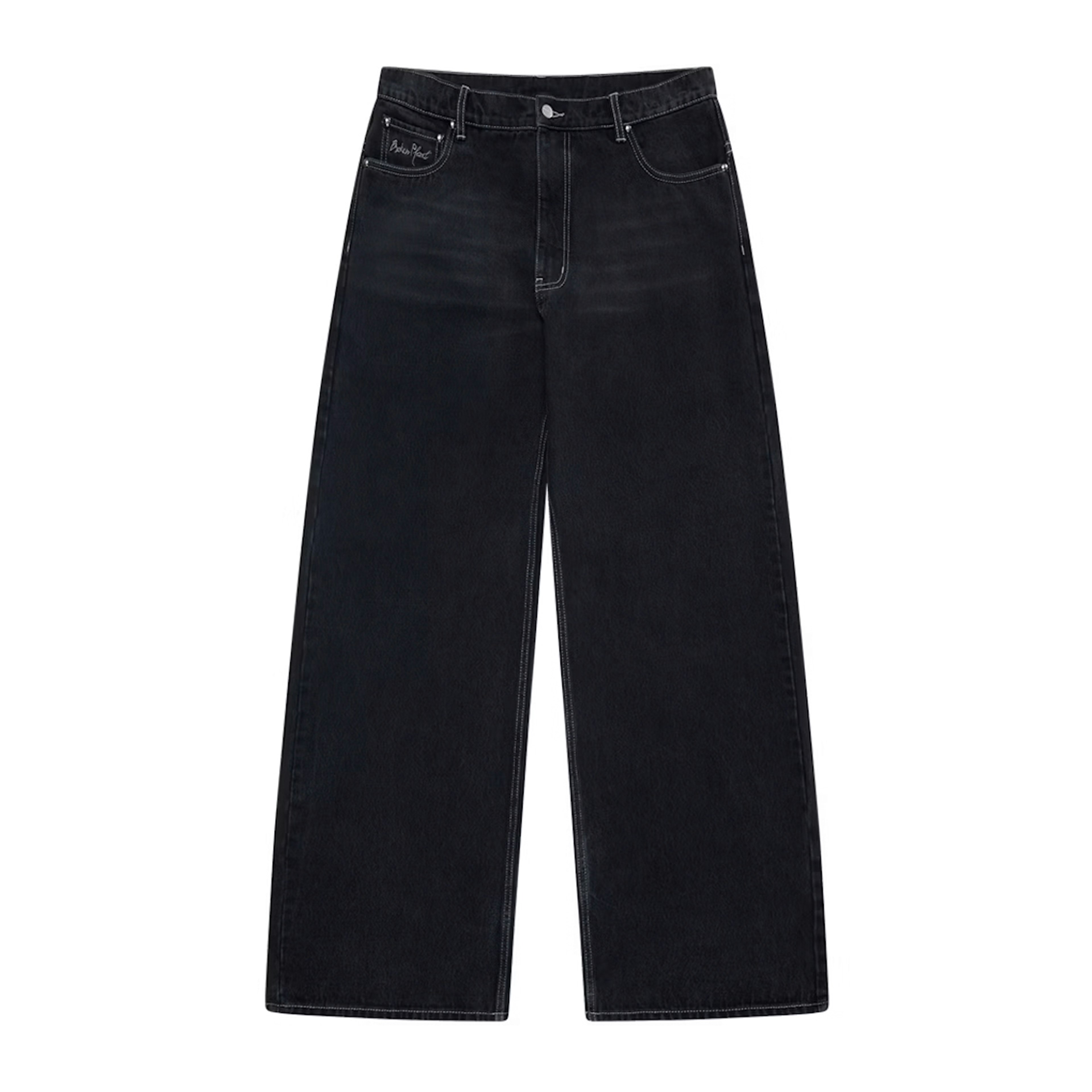 Broken Planet Denim Jeans Washed Black