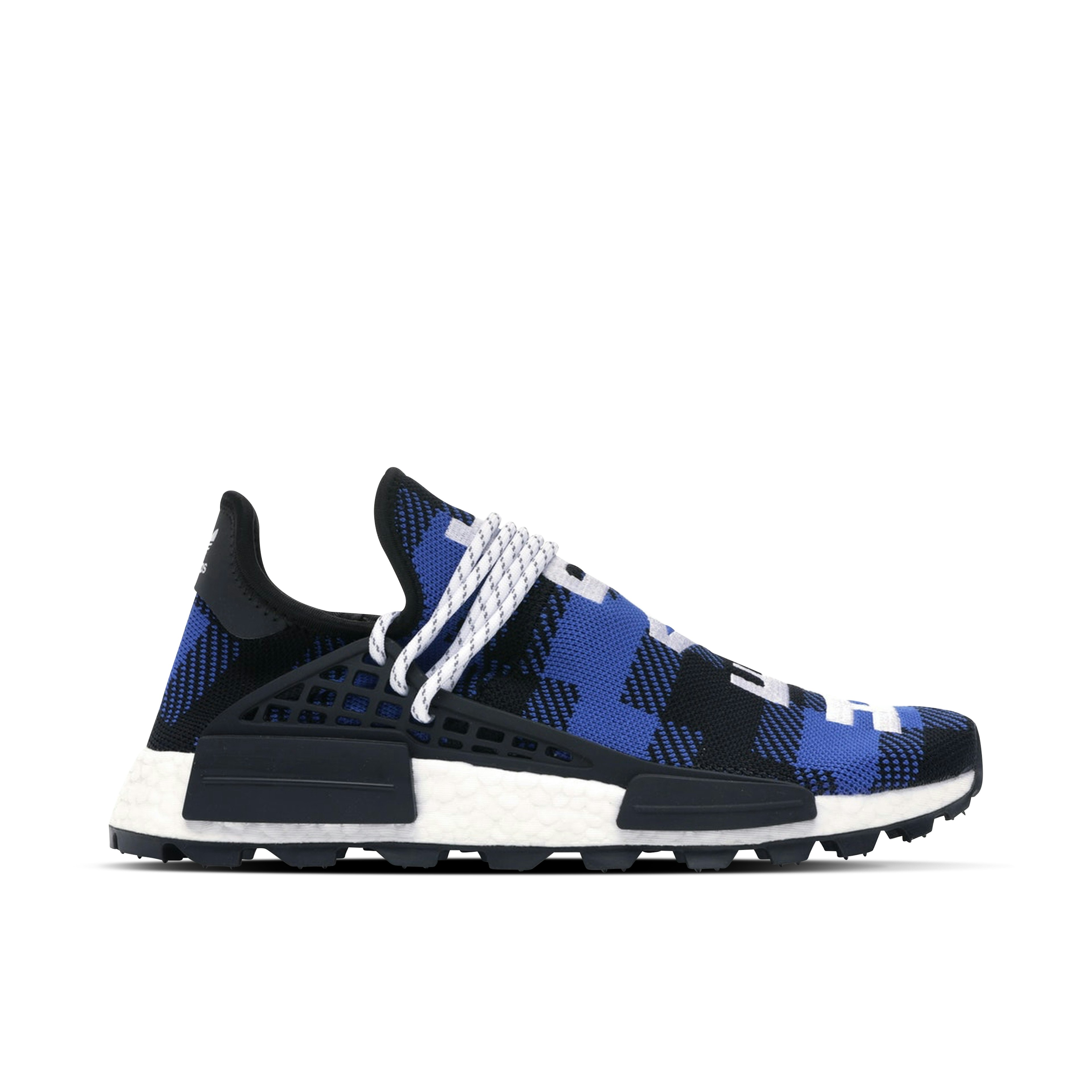 Pharrell x BBC x adidas NMD Hu Plaid Blue