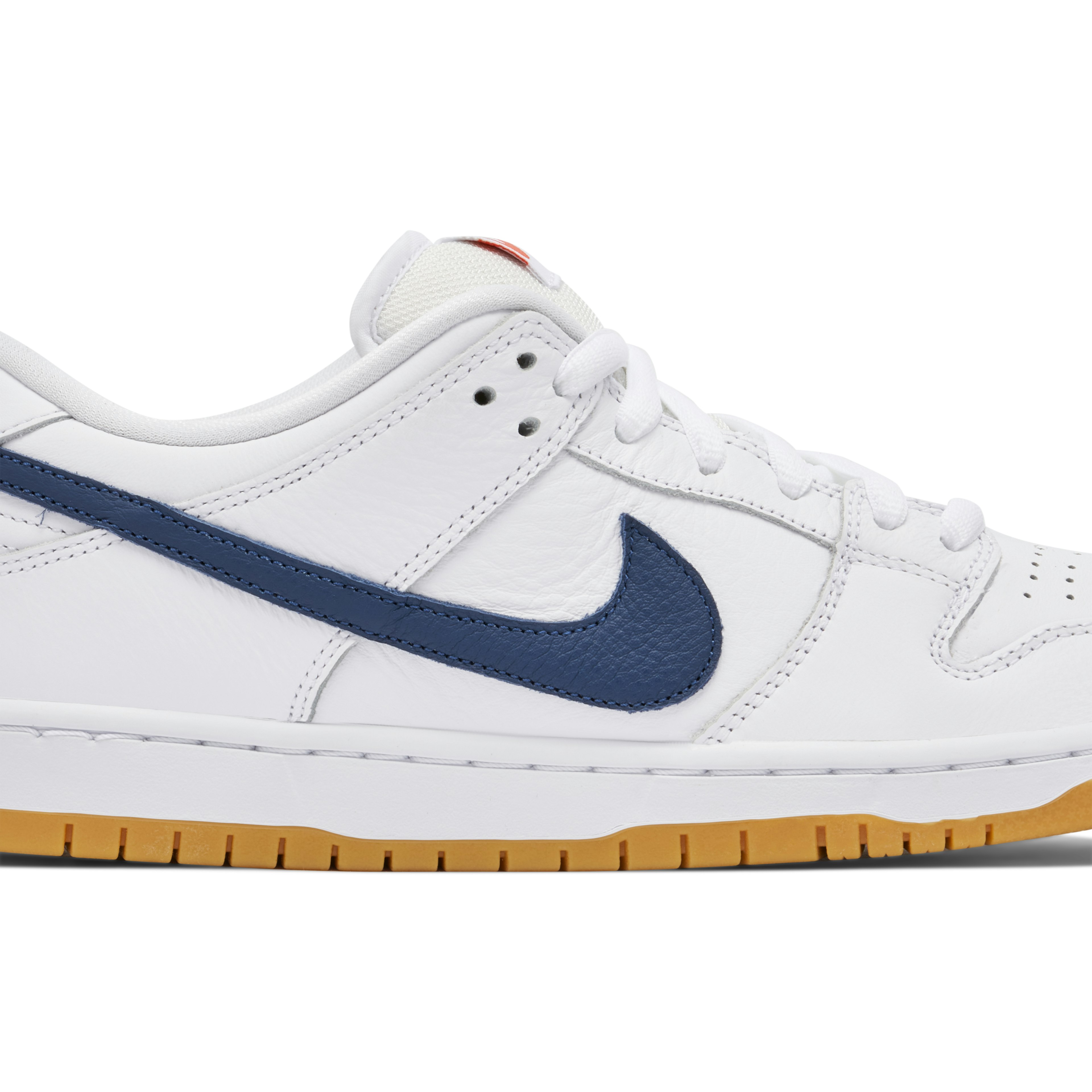 Nike SB Dunk Low Orange Label White Navy