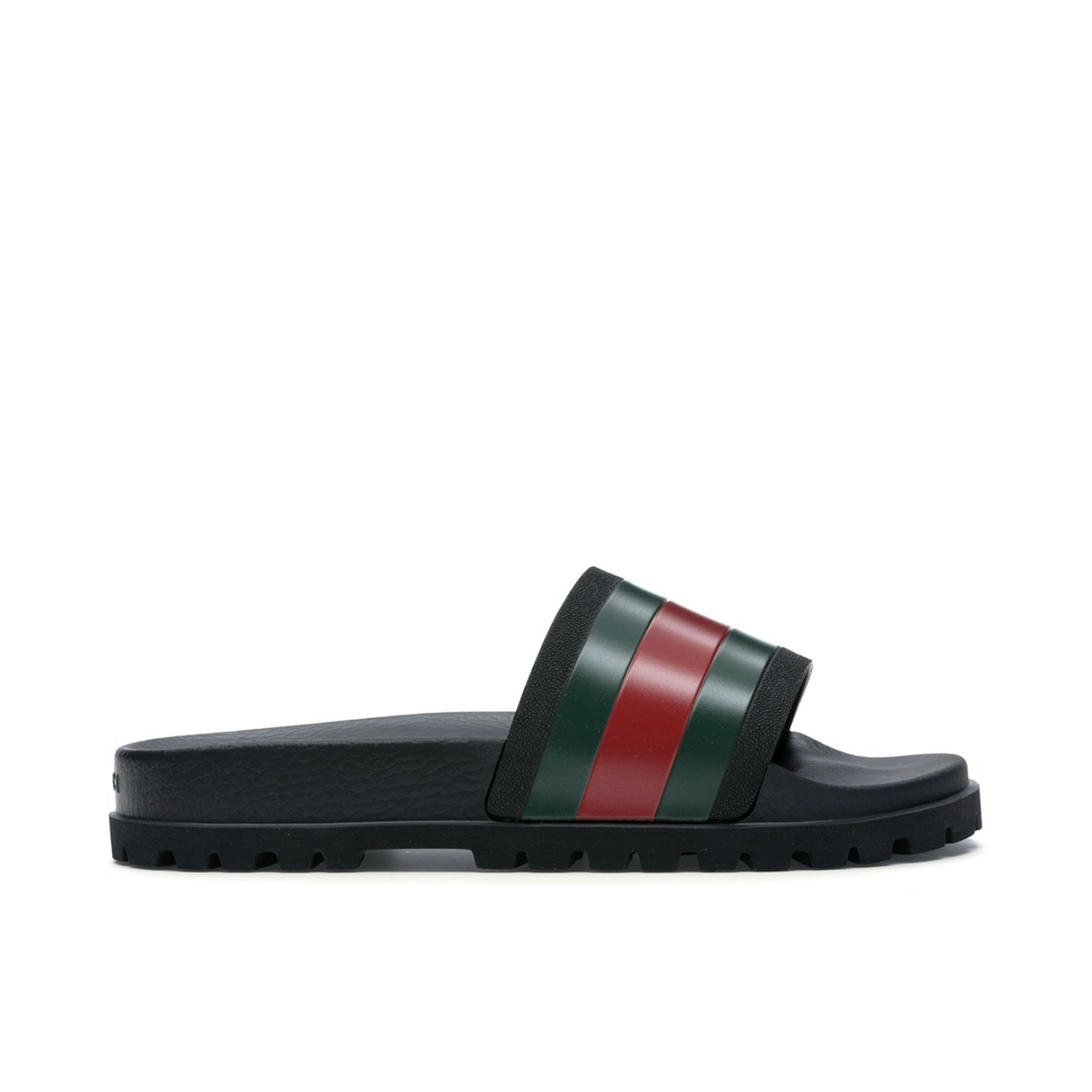 Gucci Web Slide Sandal Black