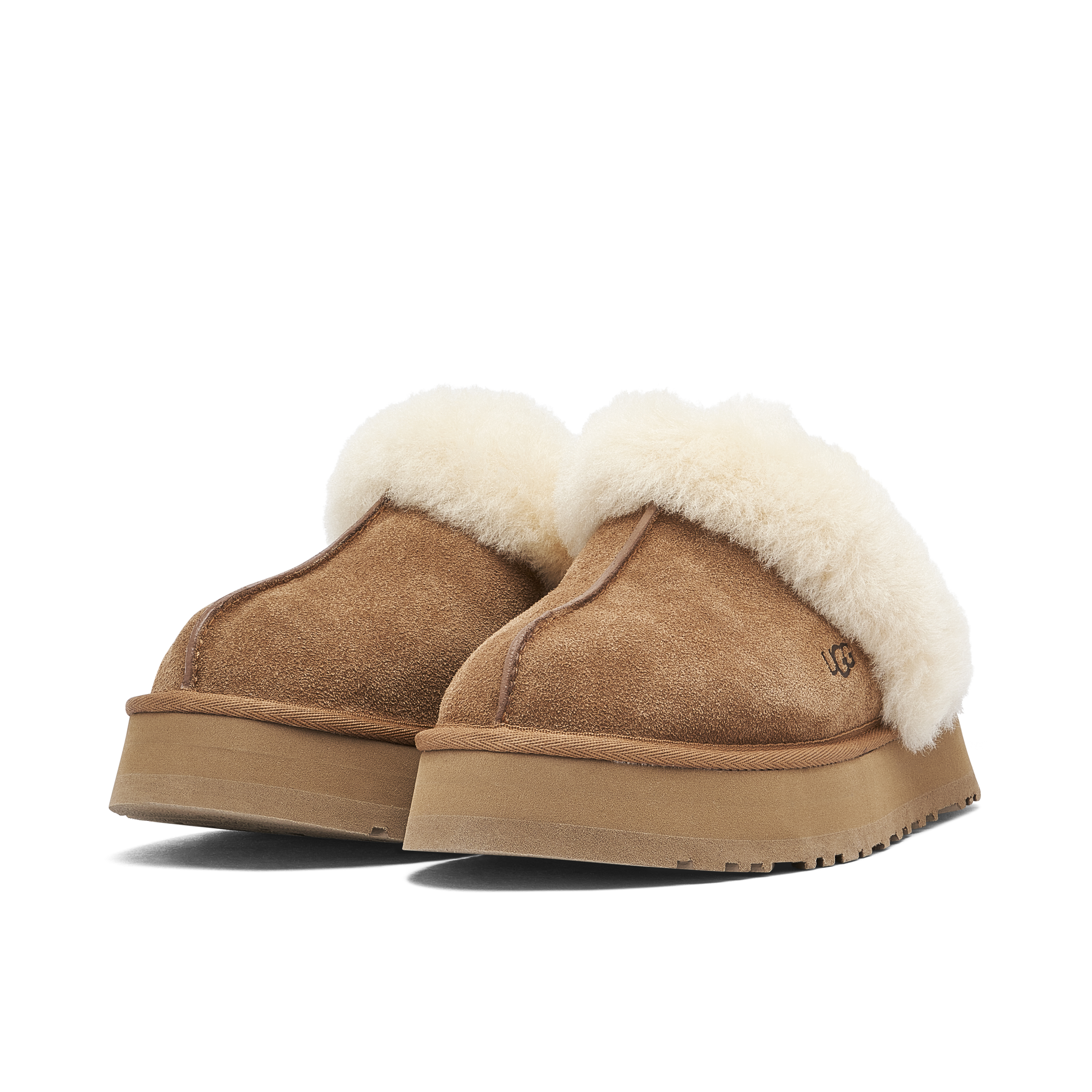 UGG high quality Slippers Disquette Chestnut - 7W