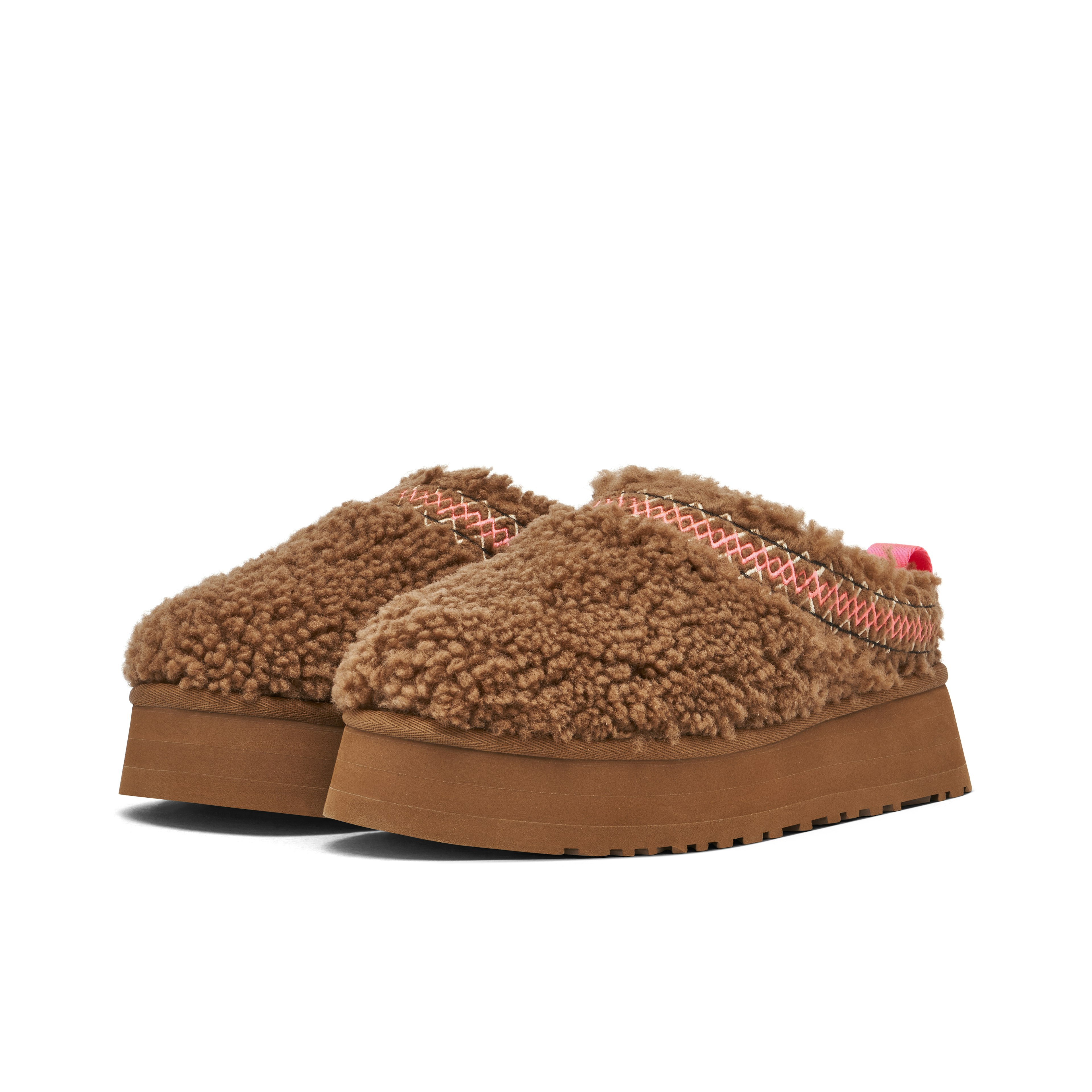 UGG Tazz Slipper Heritage Braid Hardwood für Damen