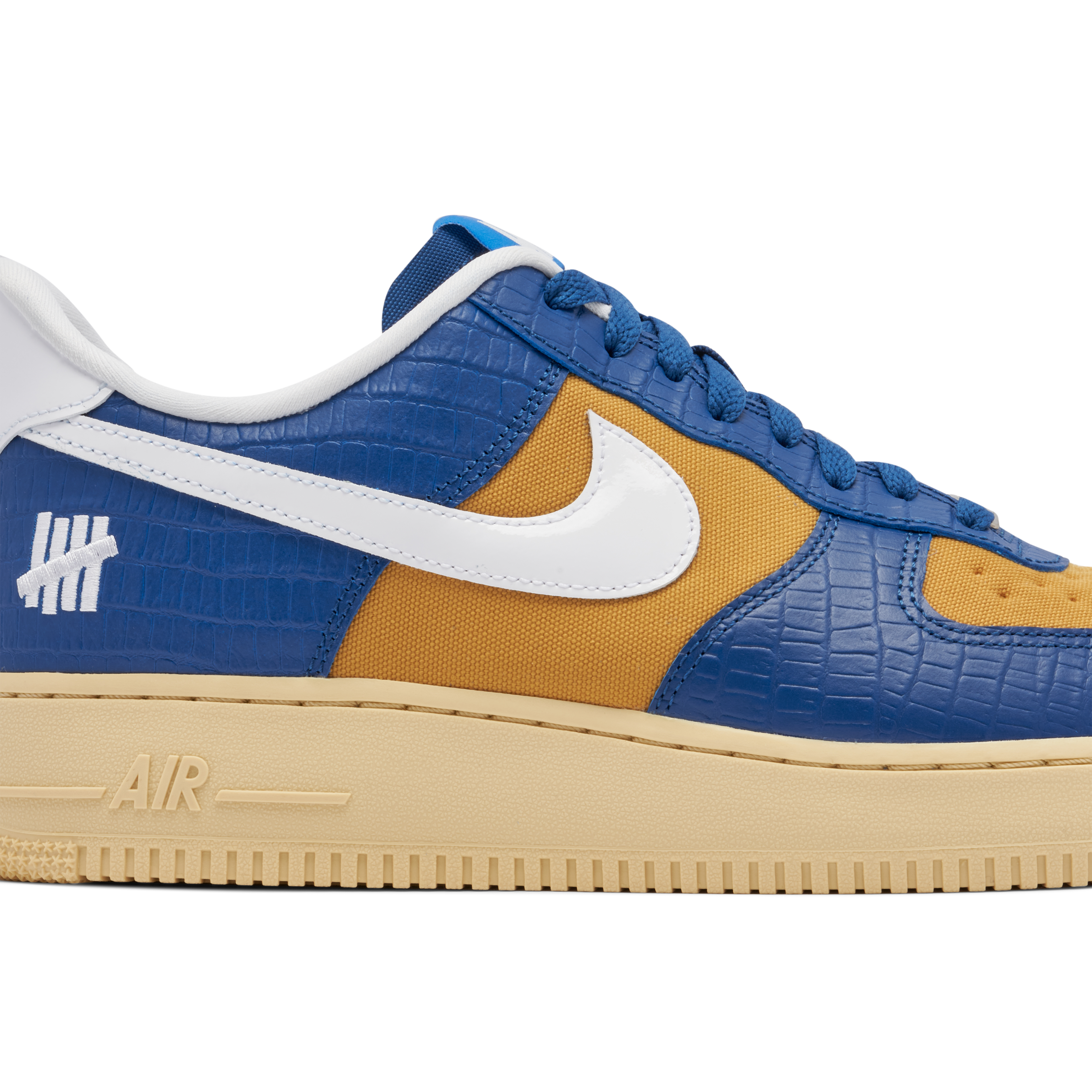 Nike air force 1 blue yellow online