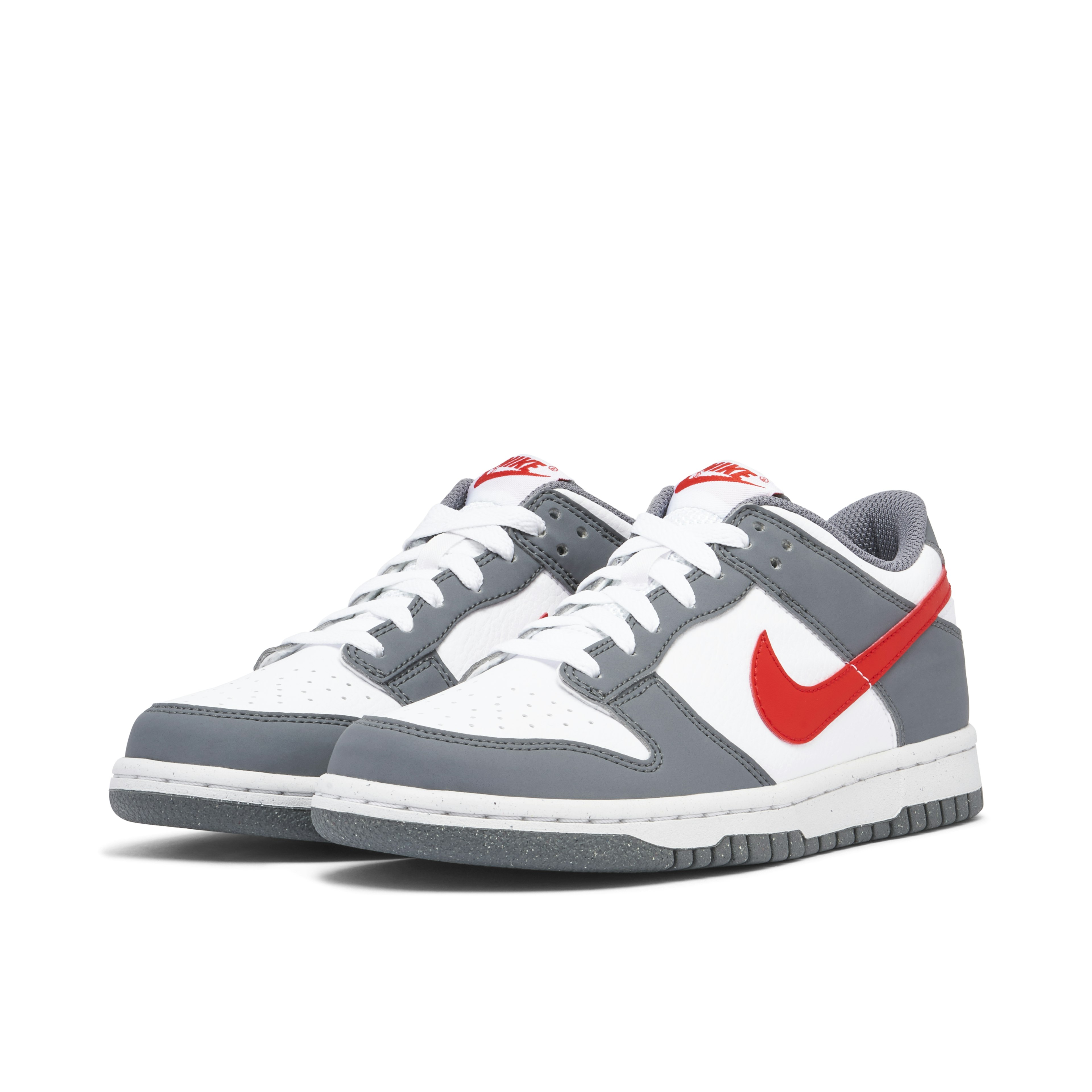 Nike Dunk Low Next Nature Smoke Grey Light Crimson GS