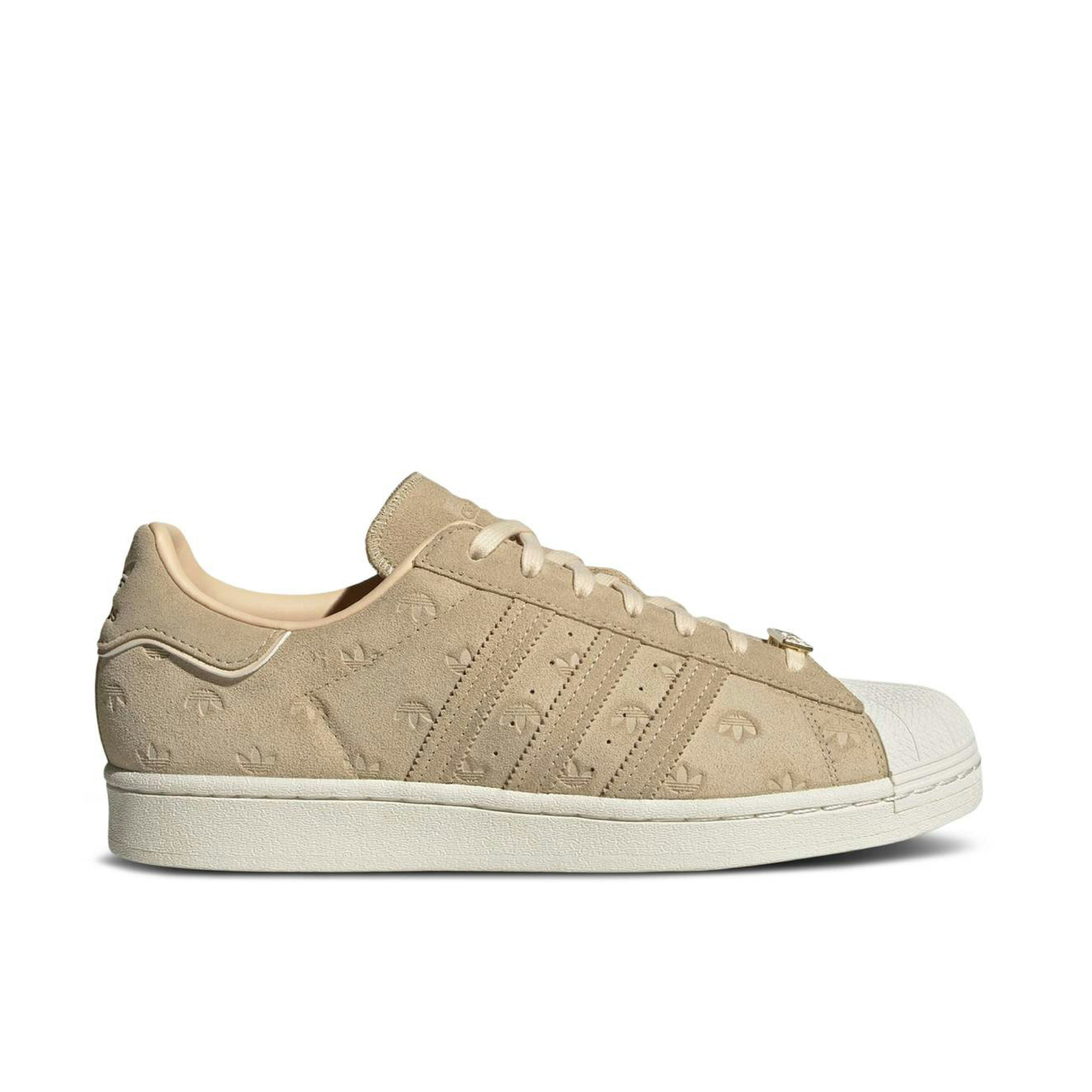 Adidas Superstar Allover Debossed Trefoils Savanna