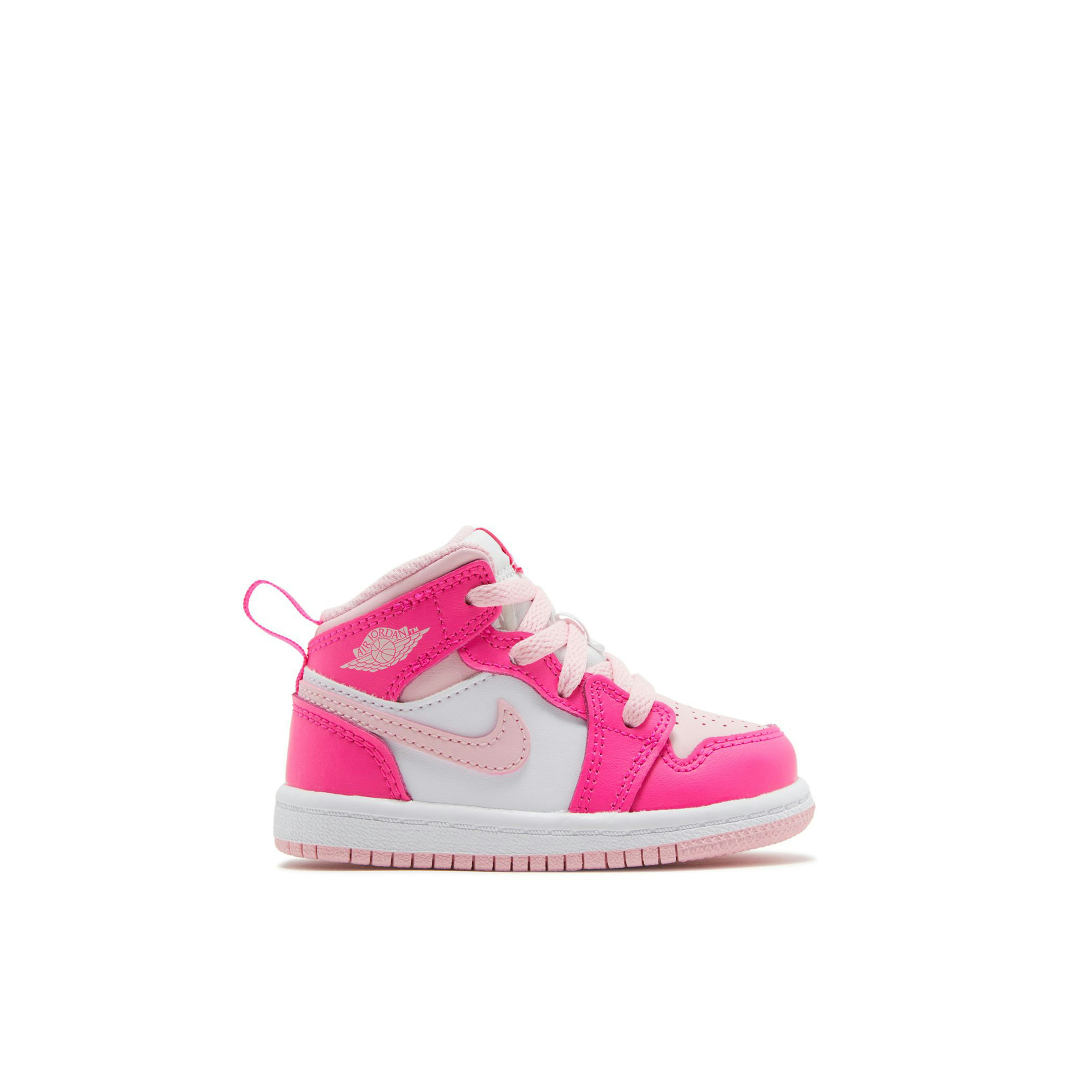 Air Jordan 1 Mid White Fierce Pink TD