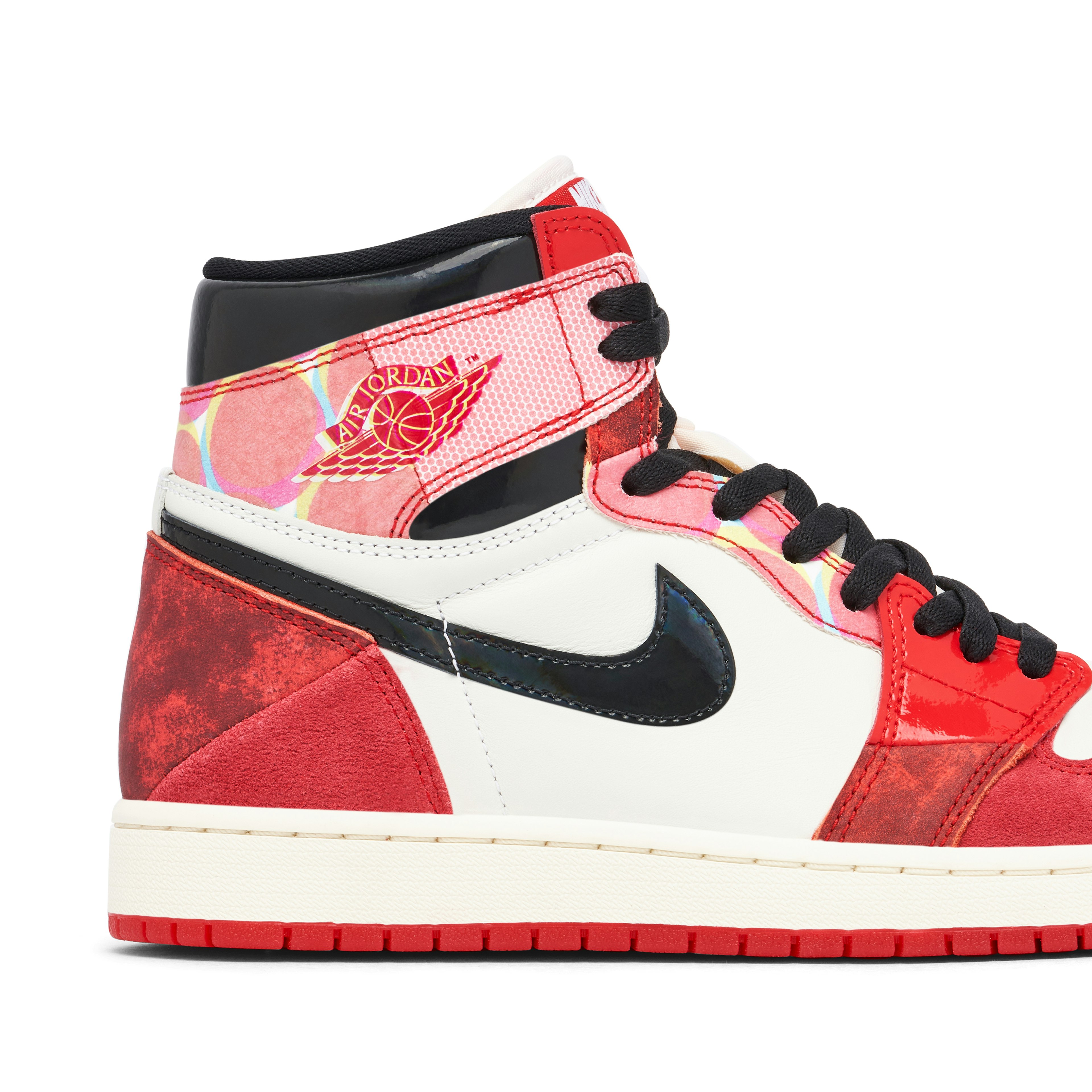 Air Jordan 1 High x Spider-Man Across The Spider-Verse Red Black ...