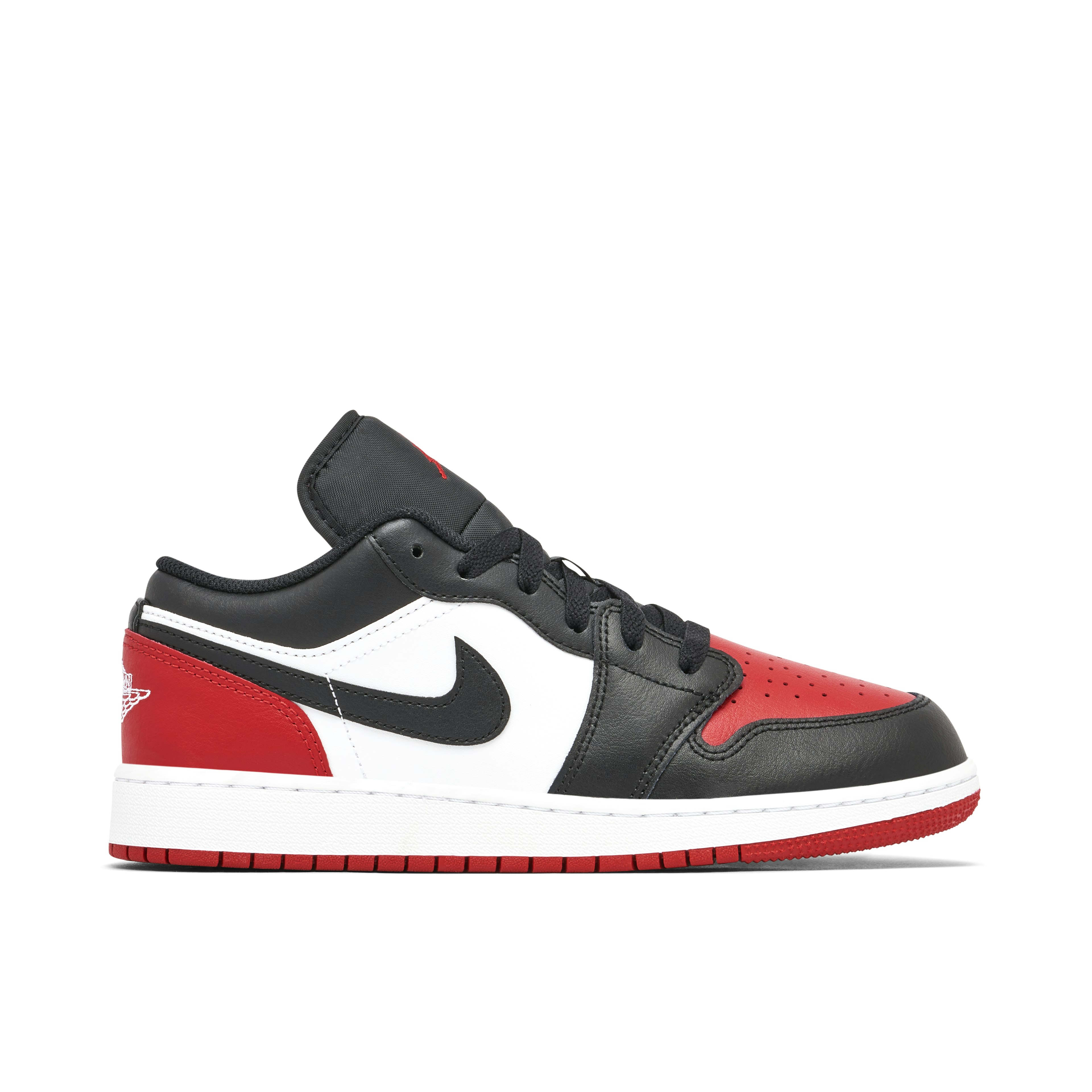 Air Jordan 1 Low Bred Toe 2.0 GS