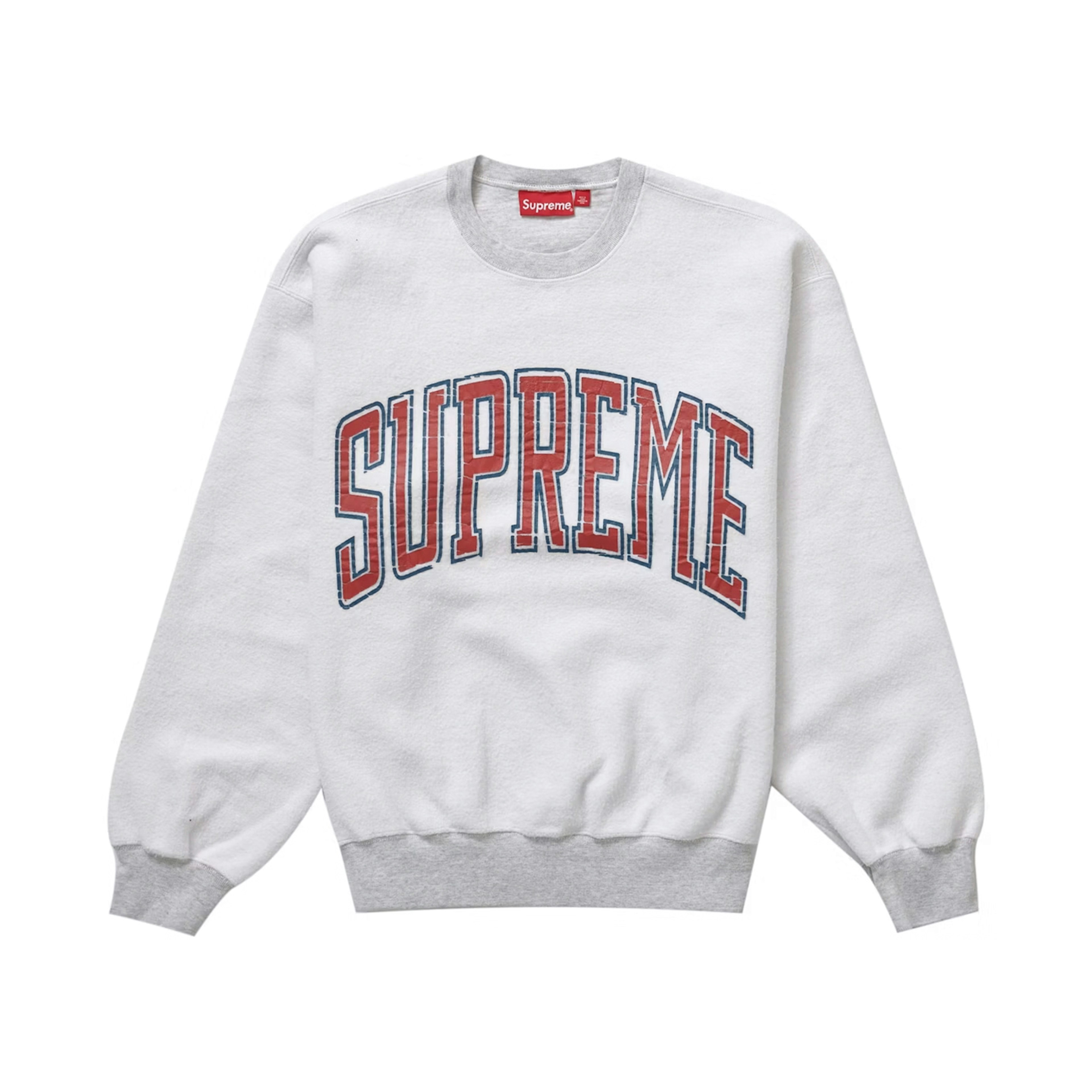 Supreme Inside Out Crewneck Ash Grey