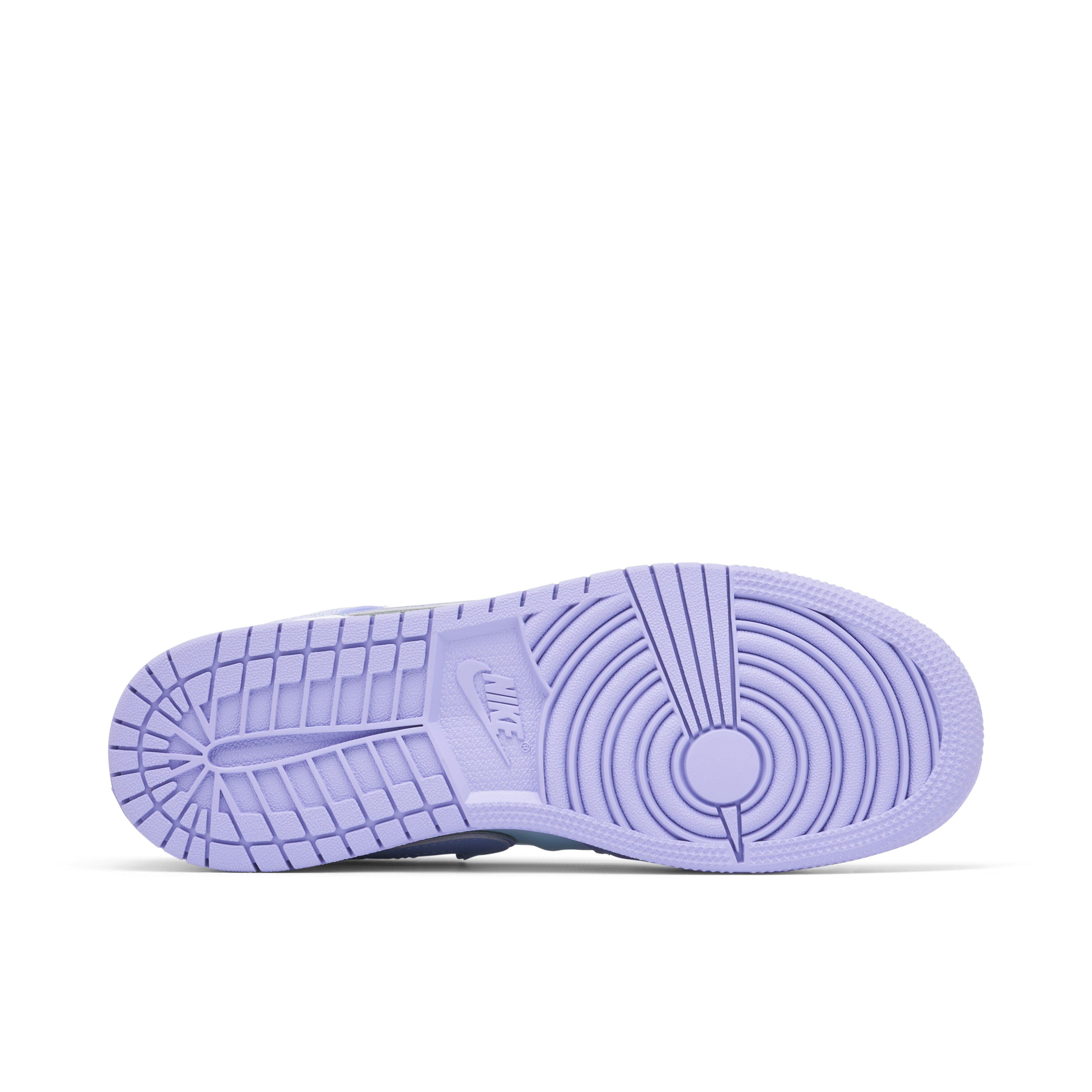 Air Jordan 1 Mid GS Purple Aqua