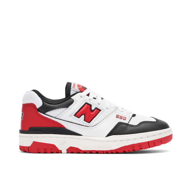 New Balance 550 White Team Red | BB550HR1 | Laced