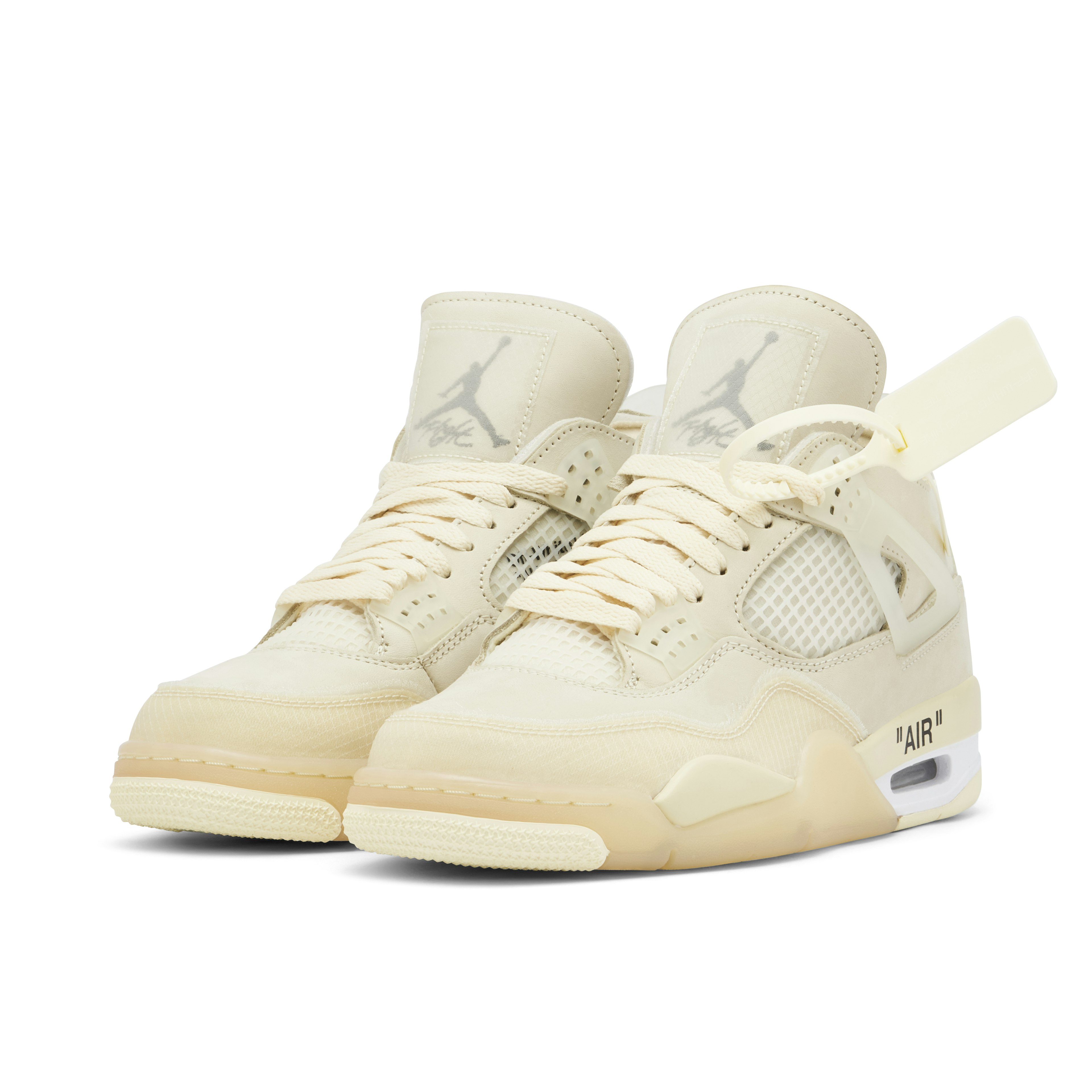 Air Jordan 4 Retro Off-White Sail Womens | CV9388-100 | Laced