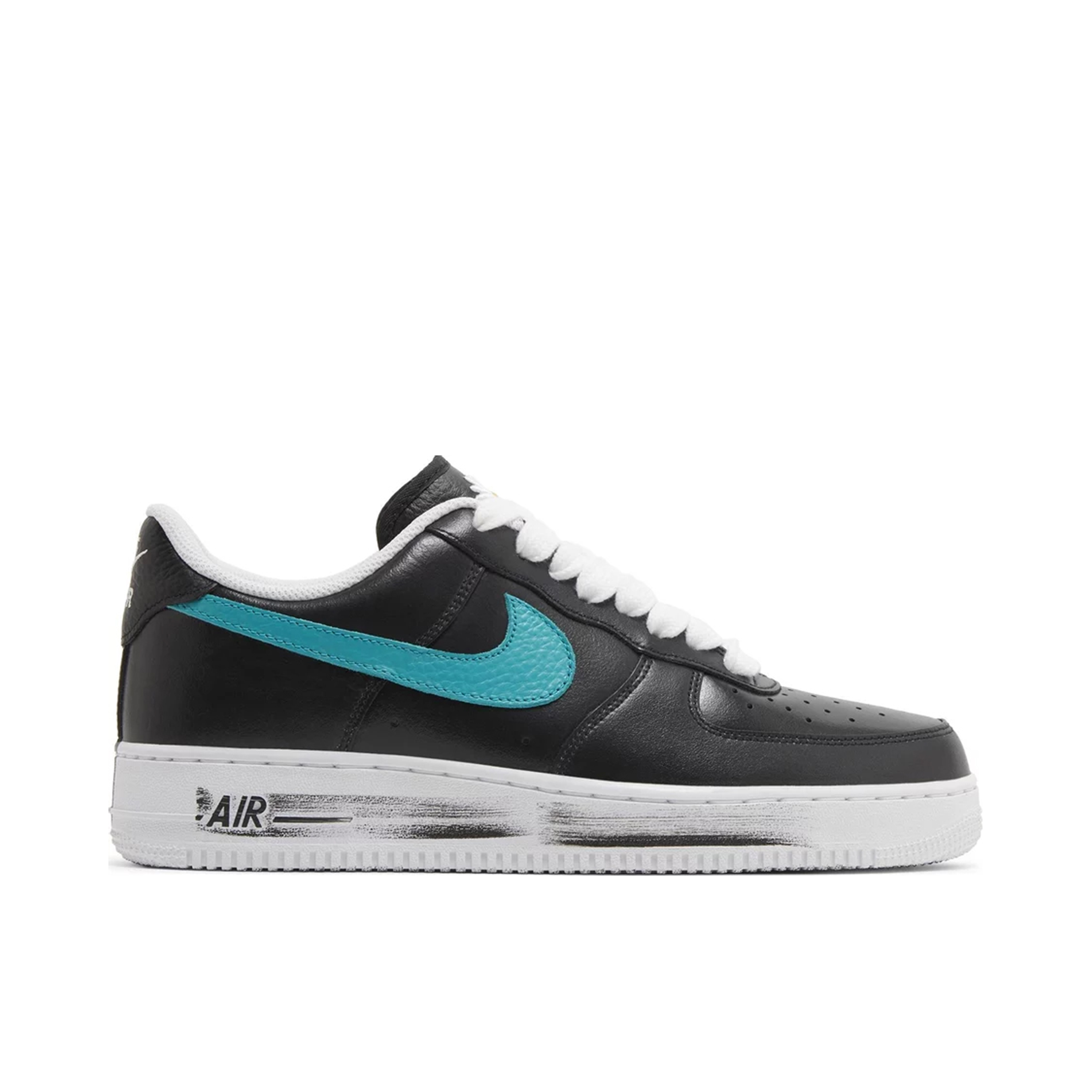 Nike air force 1 black and turquoise online