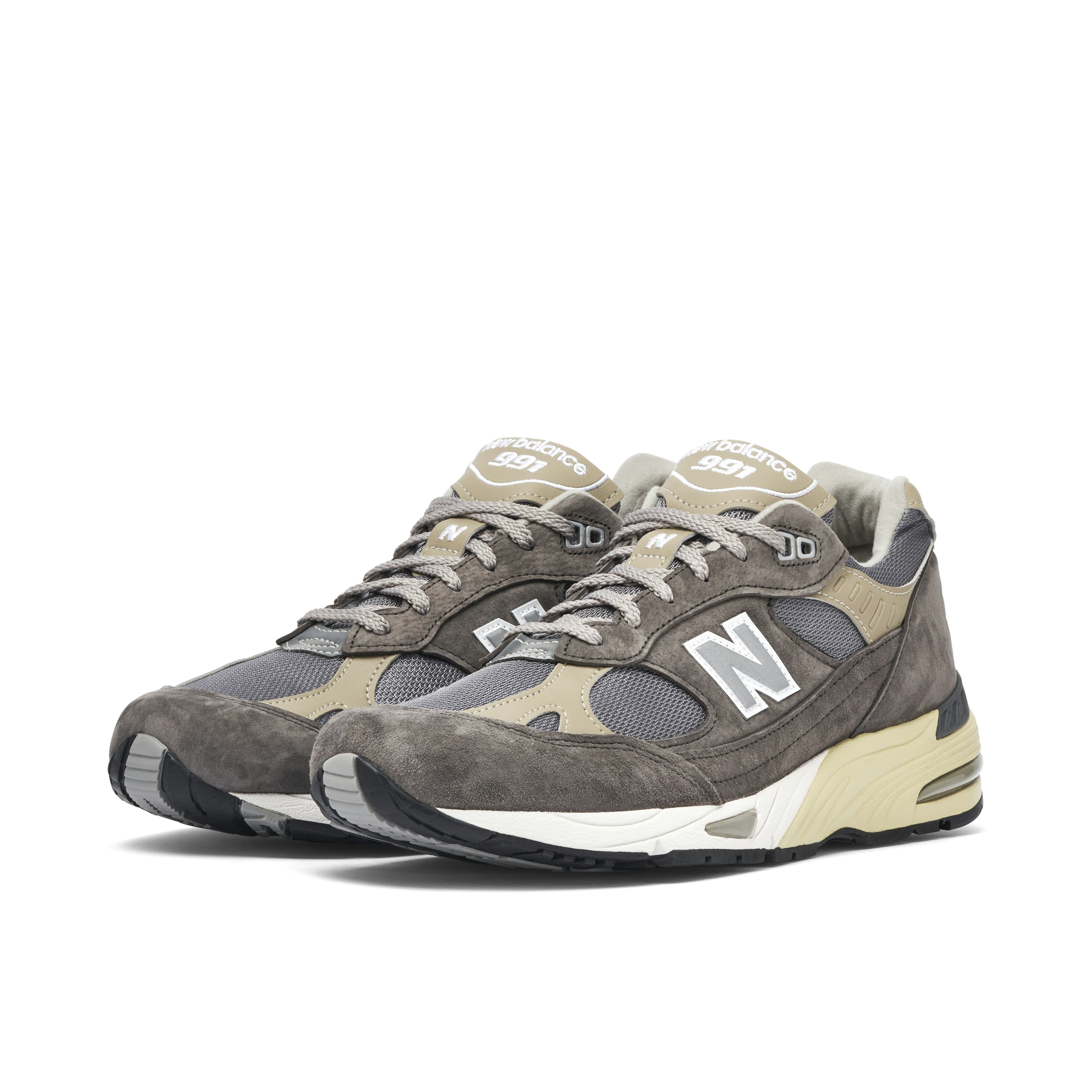 New Balance 991 Made in UK Grey Off White