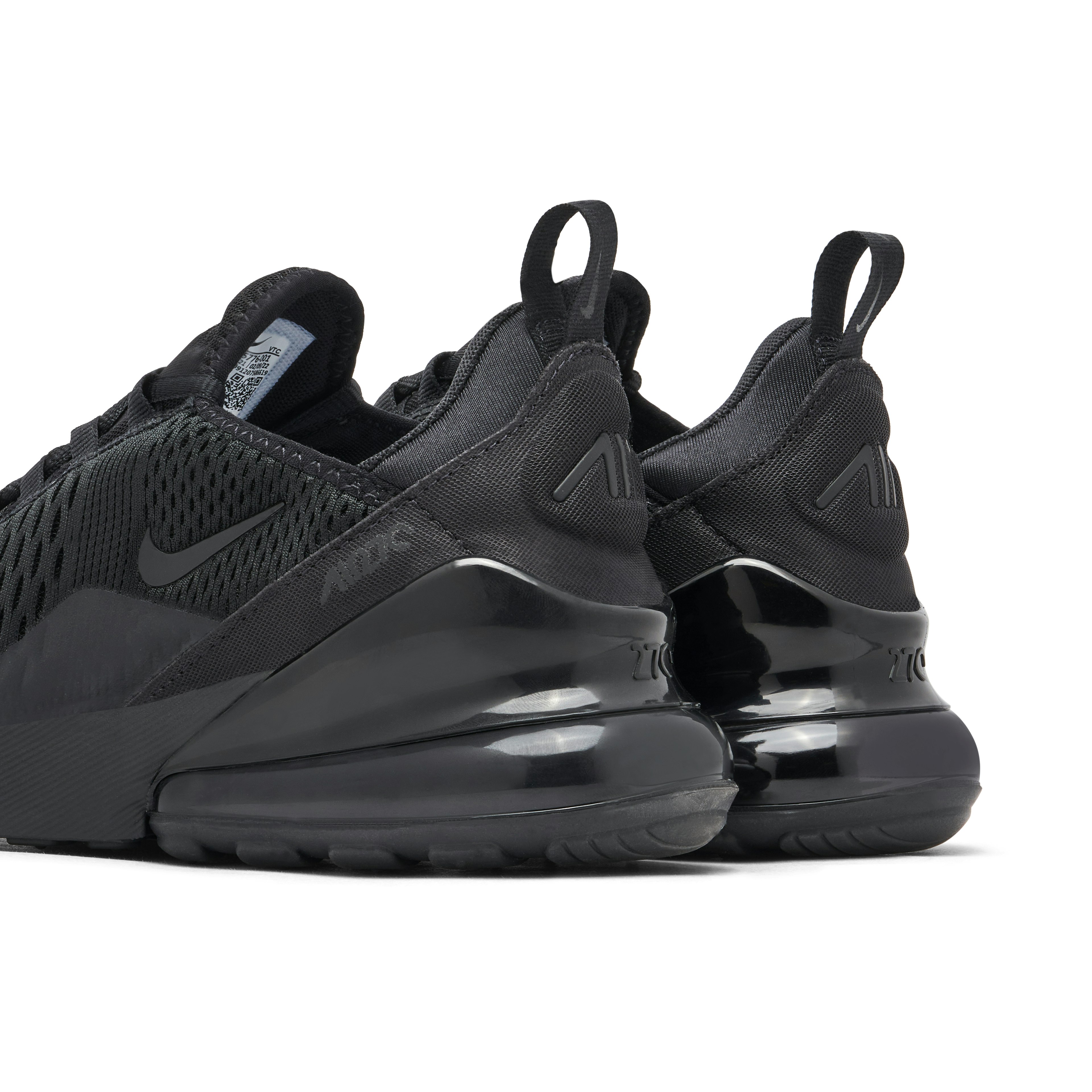 Nike Air Max 270 Triple Black GS