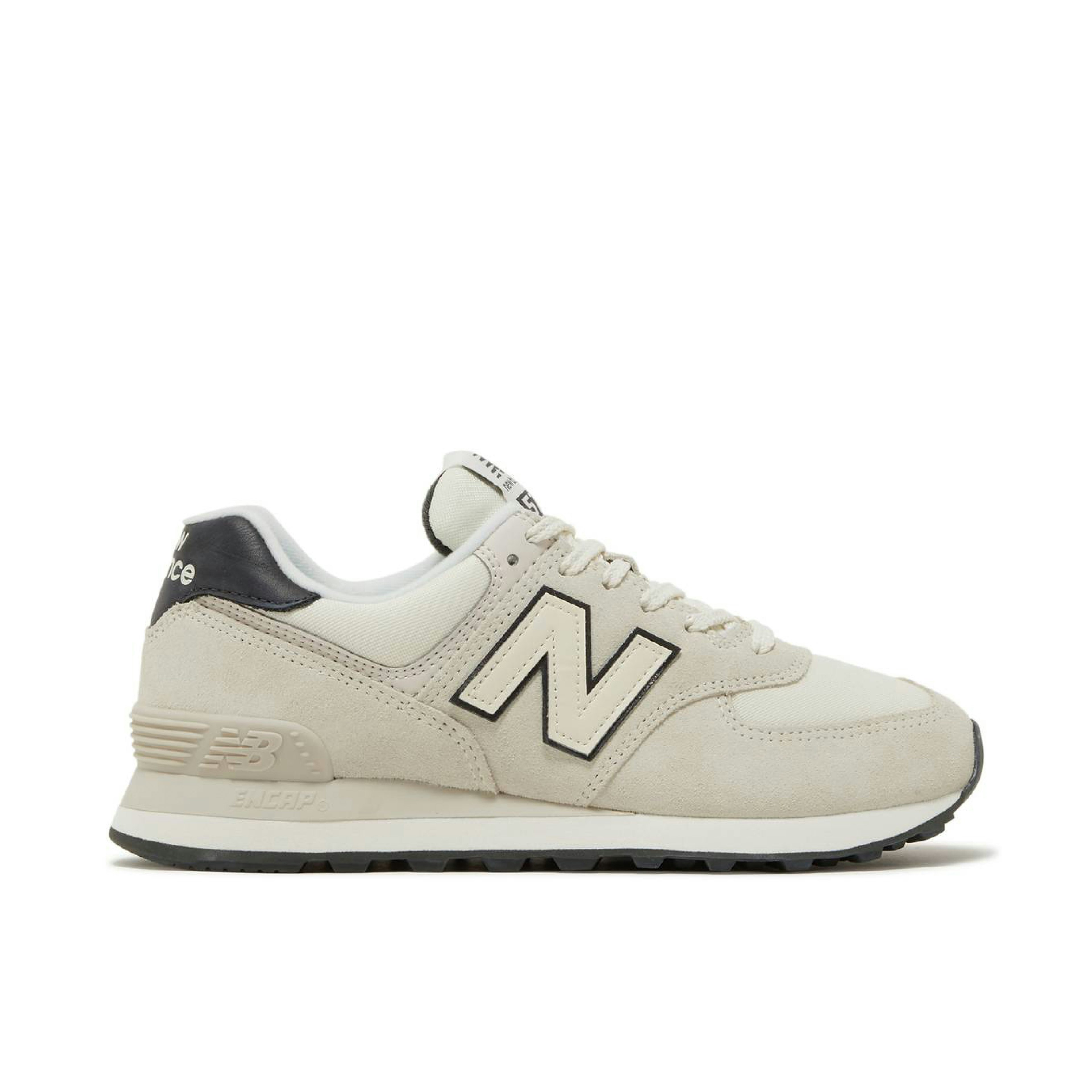 New Balance 574 Beige Angora Femme