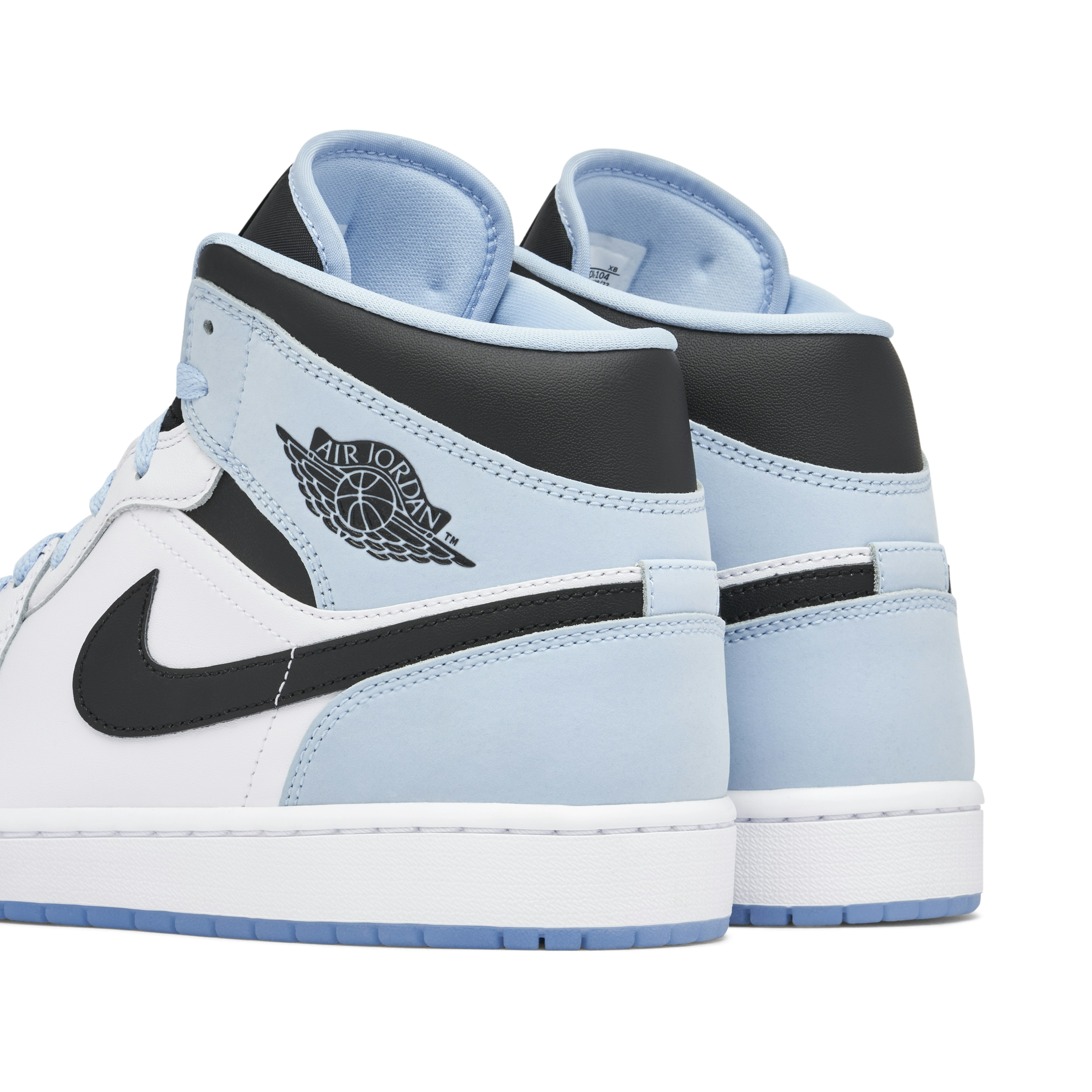 Air Jordan 1 Mid White Black Blue