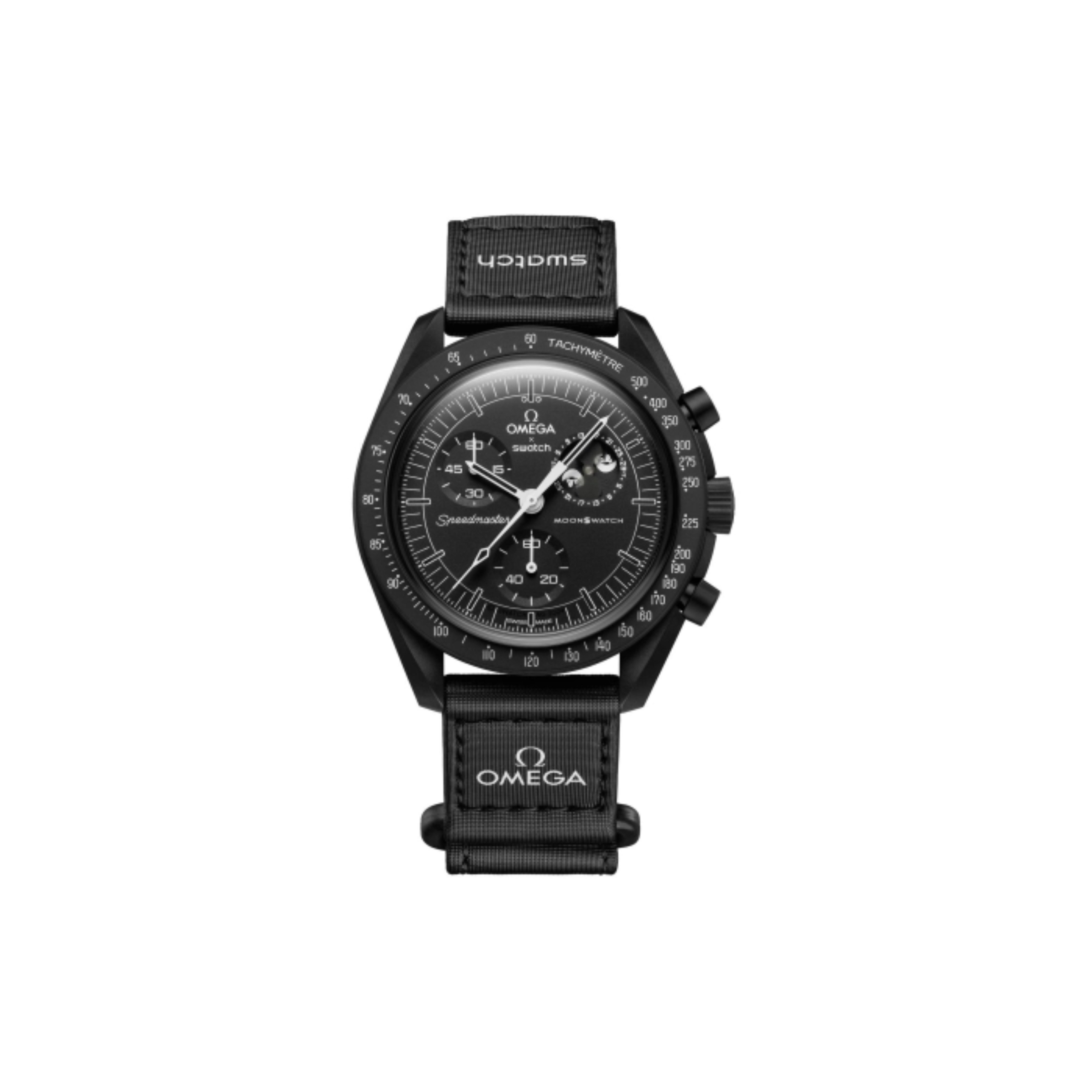 Swatch x Omega Bioceramic Moonswatch Mission To Moonphase Snoopy 