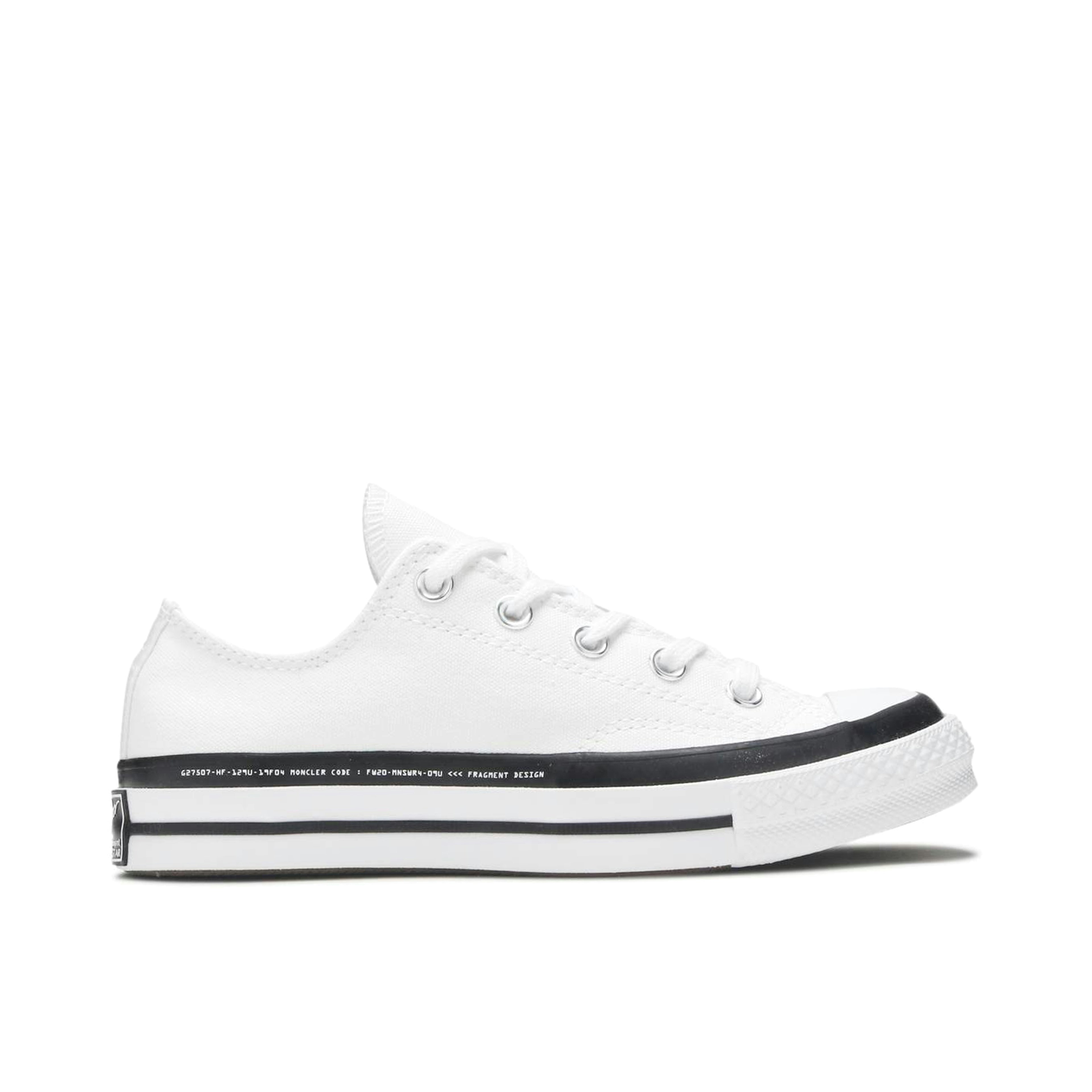 Converse Chuck Taylor All-Star 70 Ox x Moncler x Fragment White