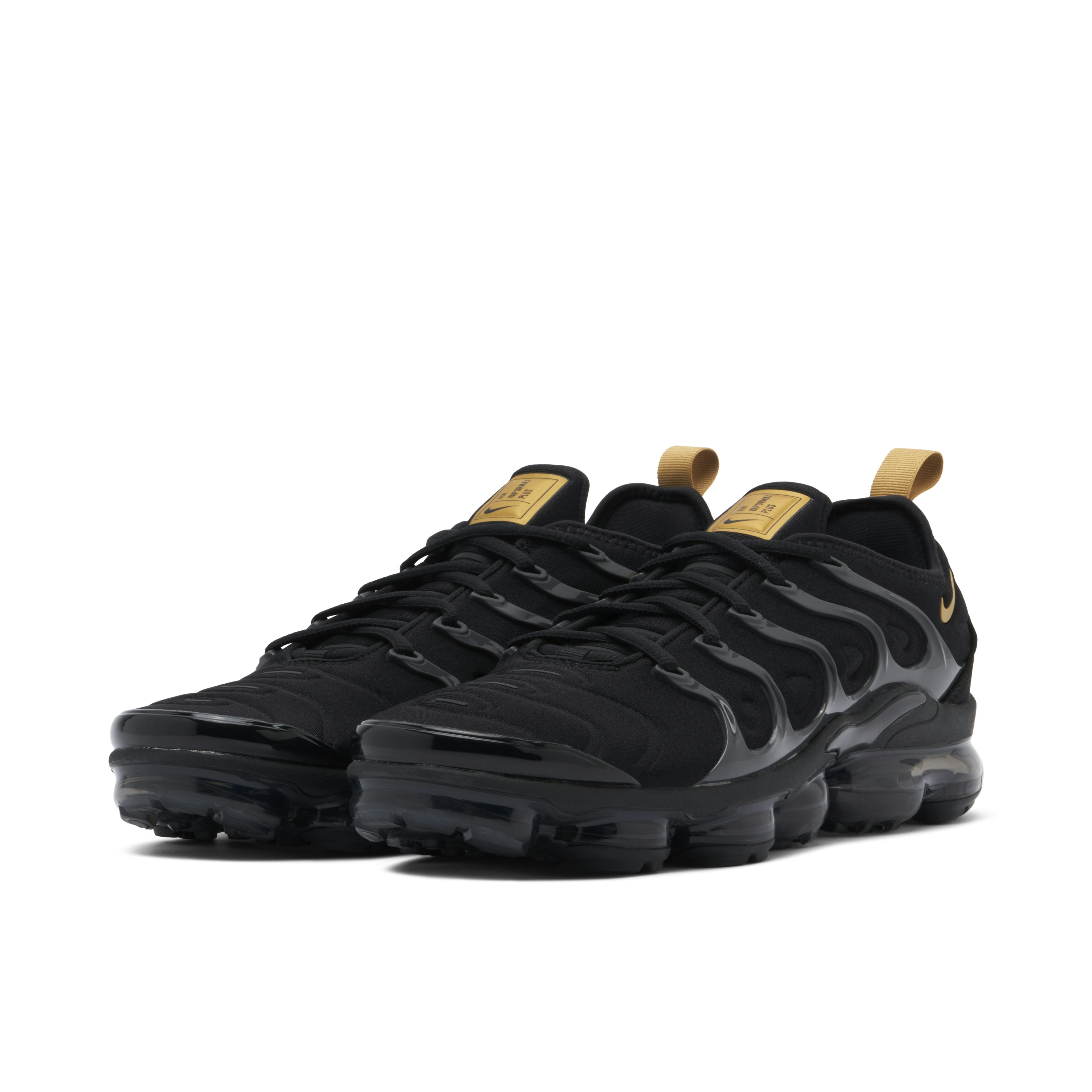Nike Air VaporMax Plus Black Metallic Gold