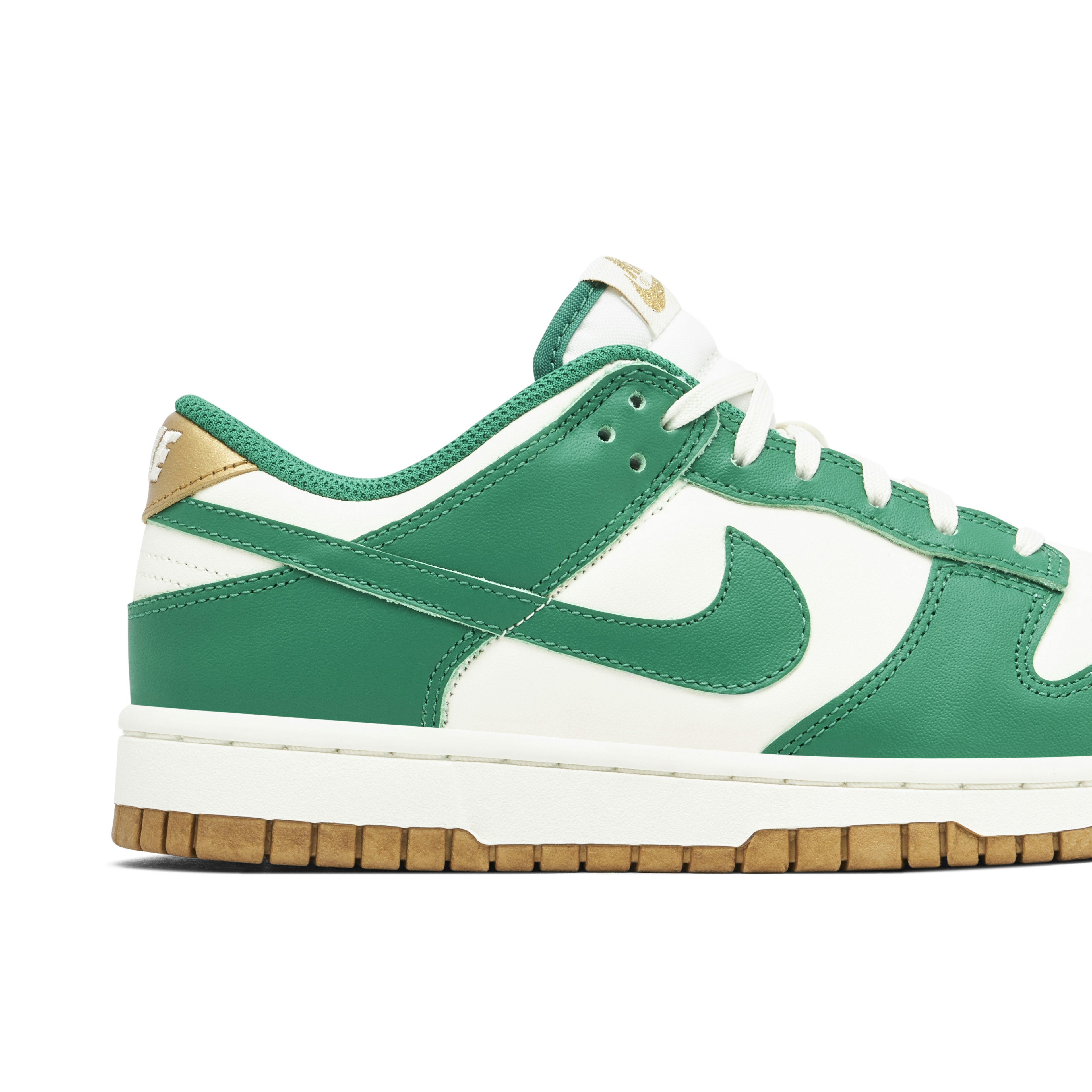 Nike Dunk Low Malachite Metallic Gold Womens
