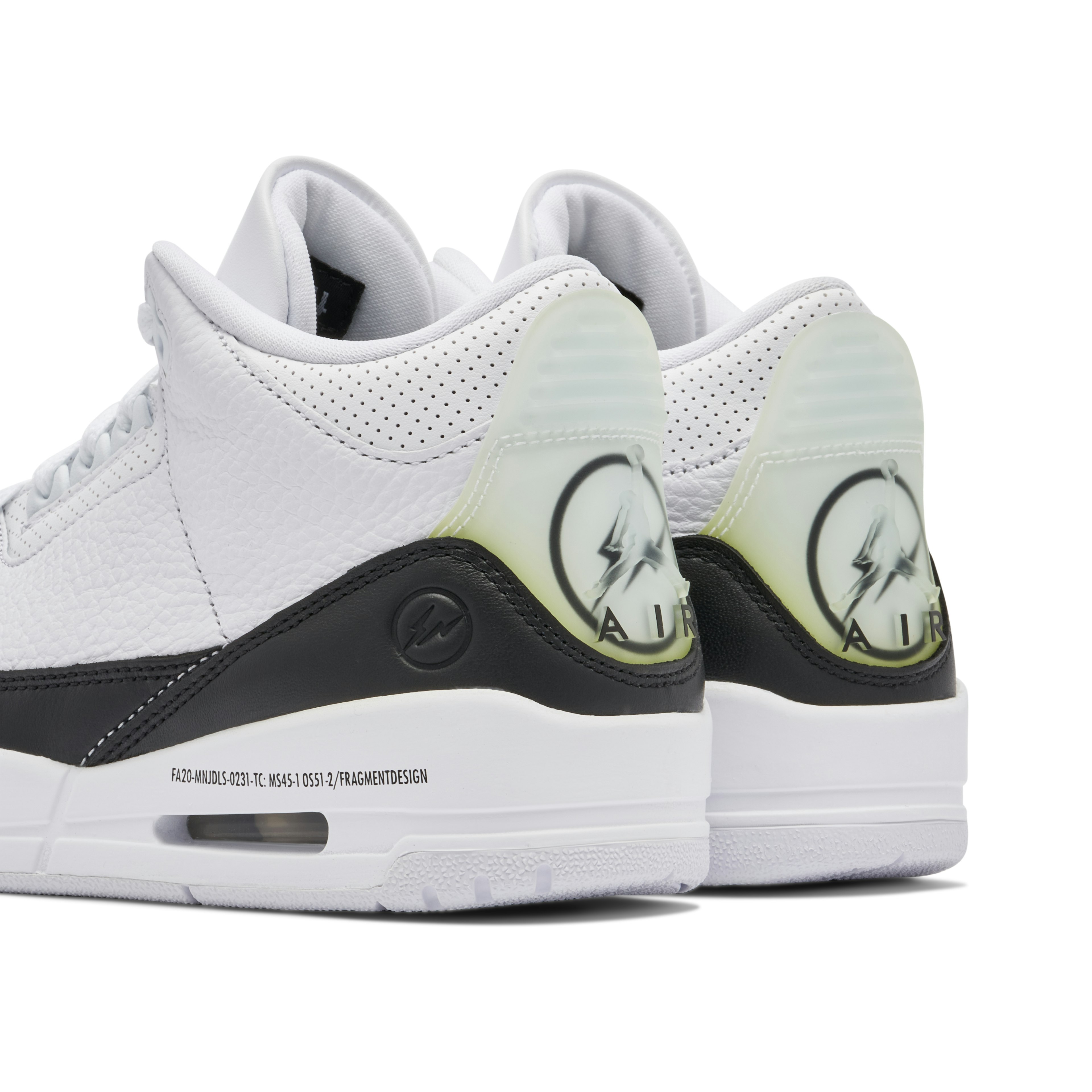 Fragment x Jordan 3 White/Black
