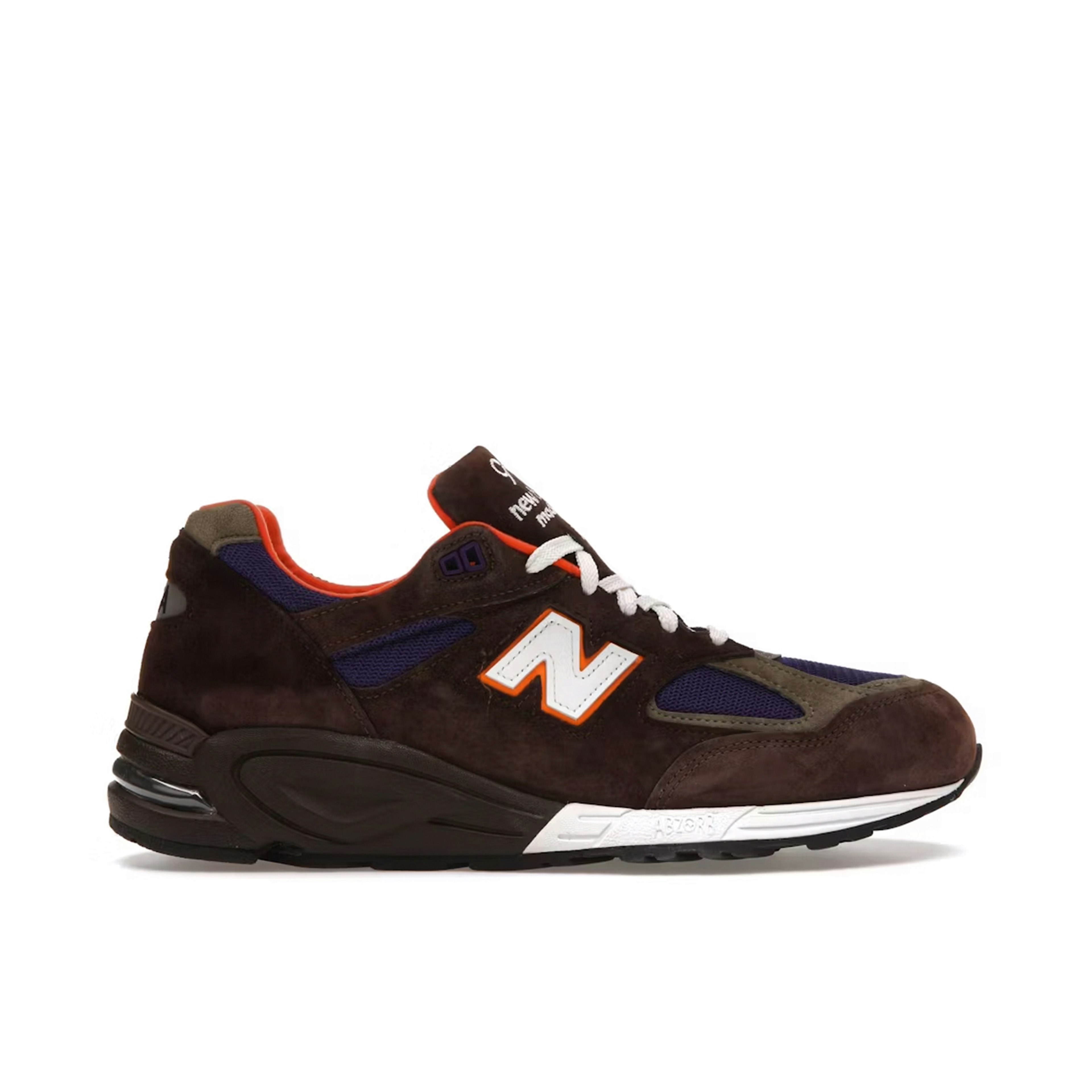 New Balance 990v2 MiUSA Brown Purple