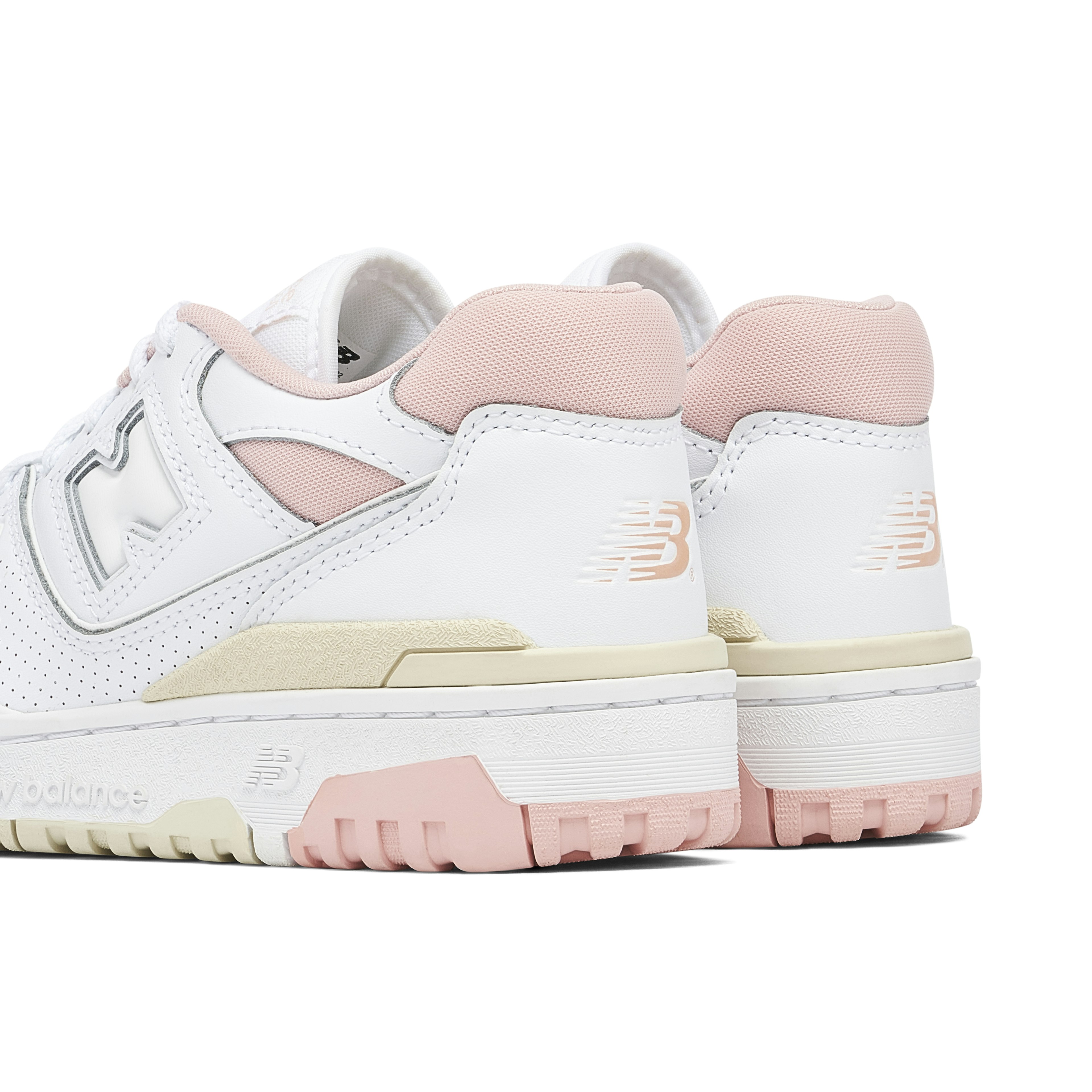 New Balance 550 White Pink Cream Womens