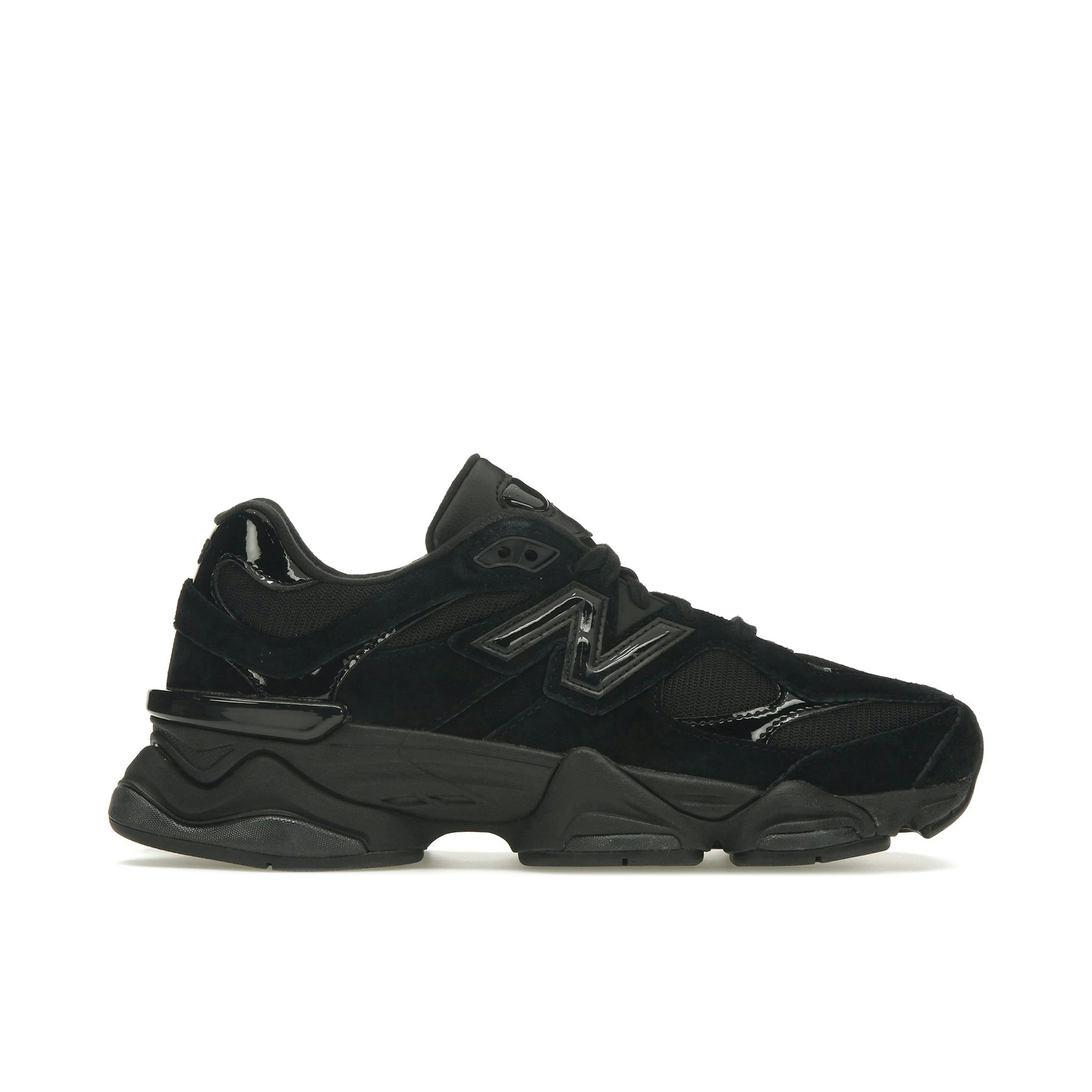 New Balance 9060 Triple Black Patent