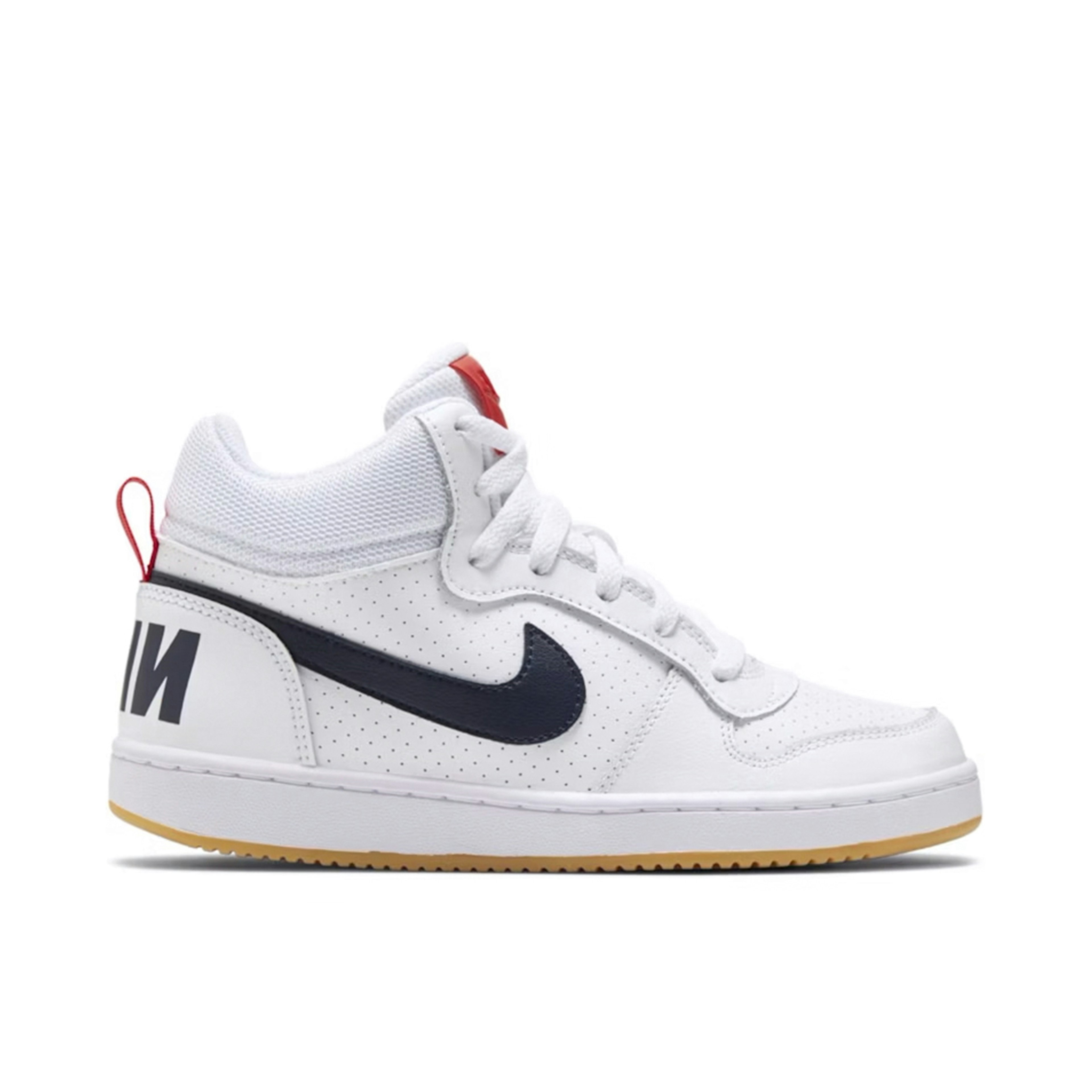 Nike Court Borough Mid White Obsidian GS