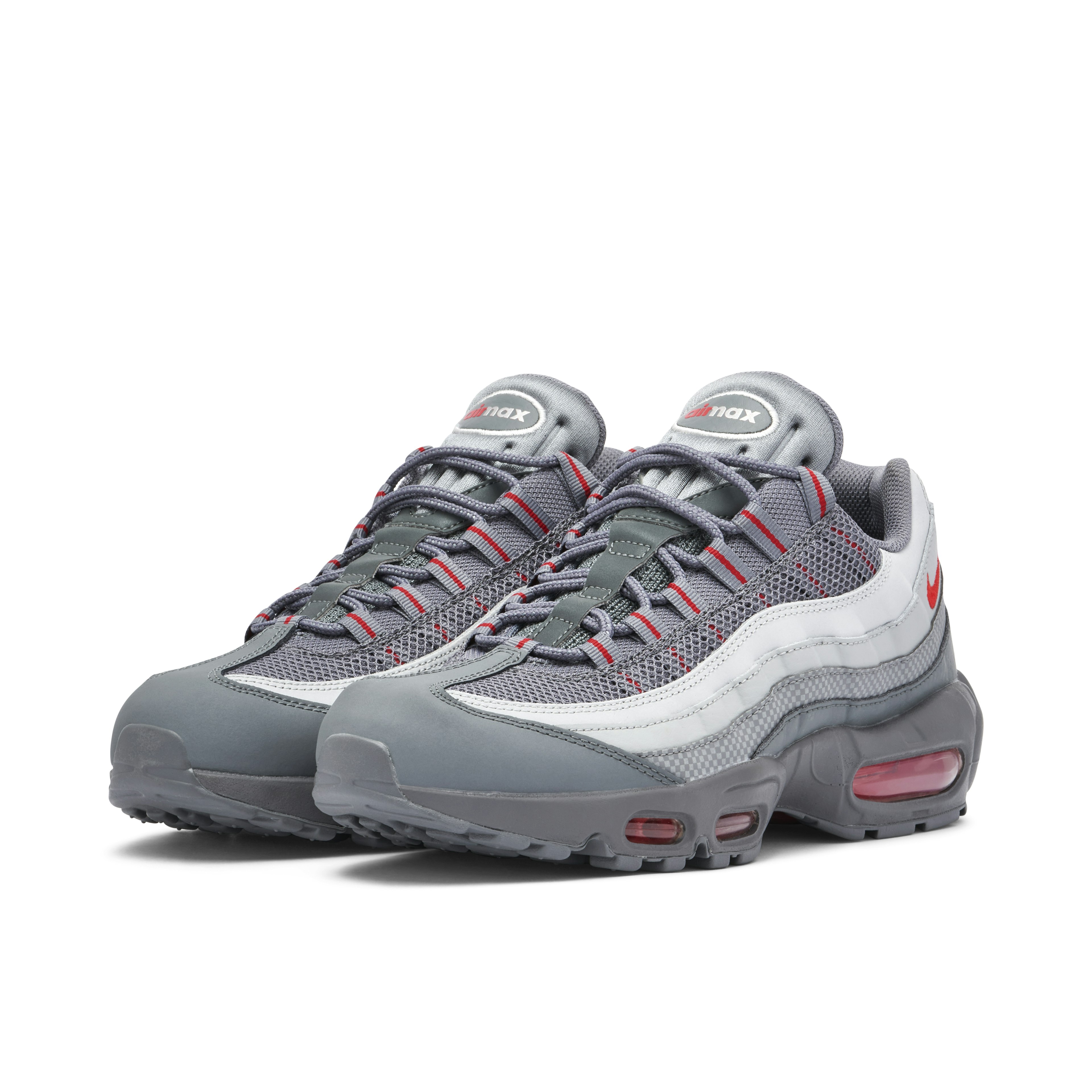Nike Air Max 95 Essential Smoke Grey University Red