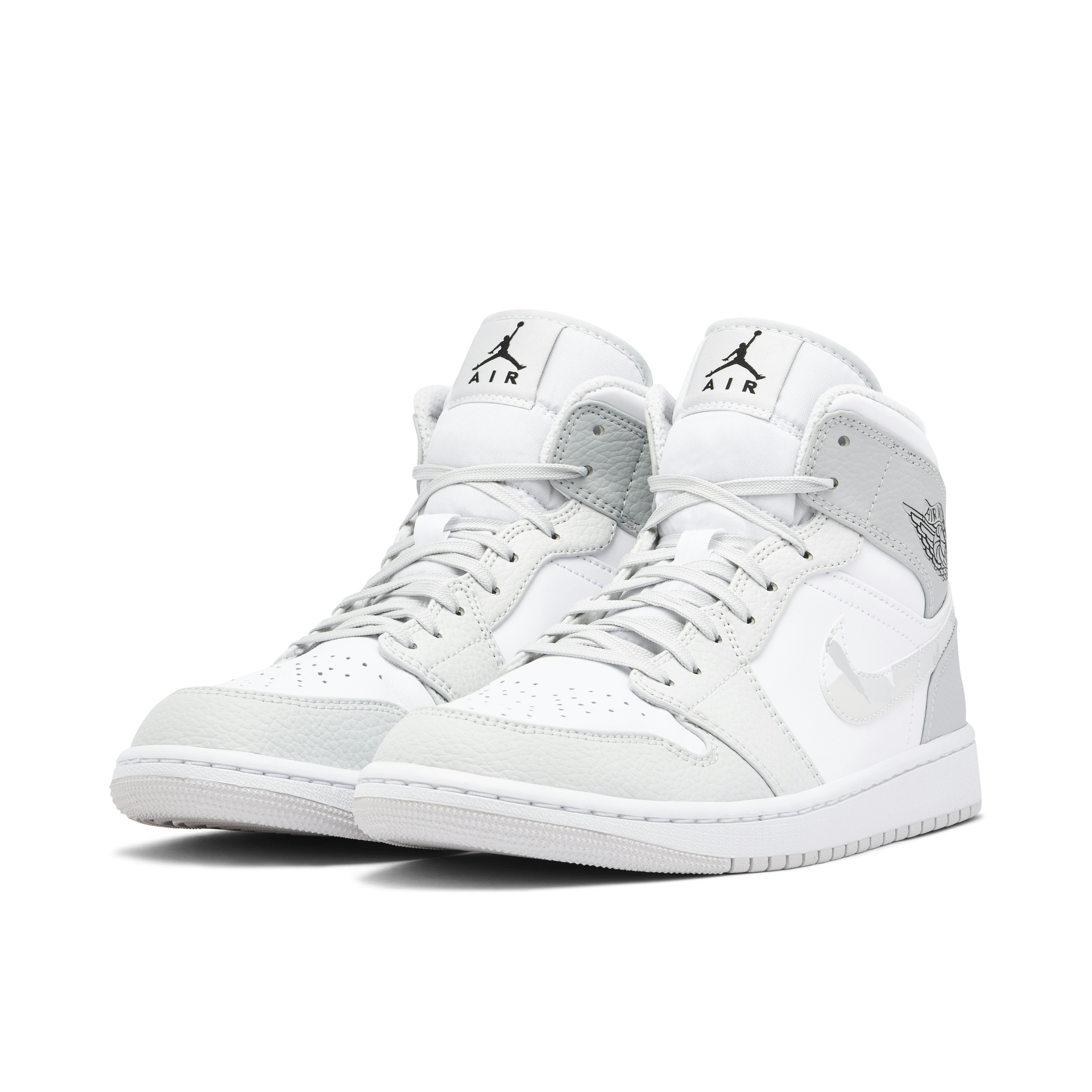 Air Jordan 1 Mid Grey Camo