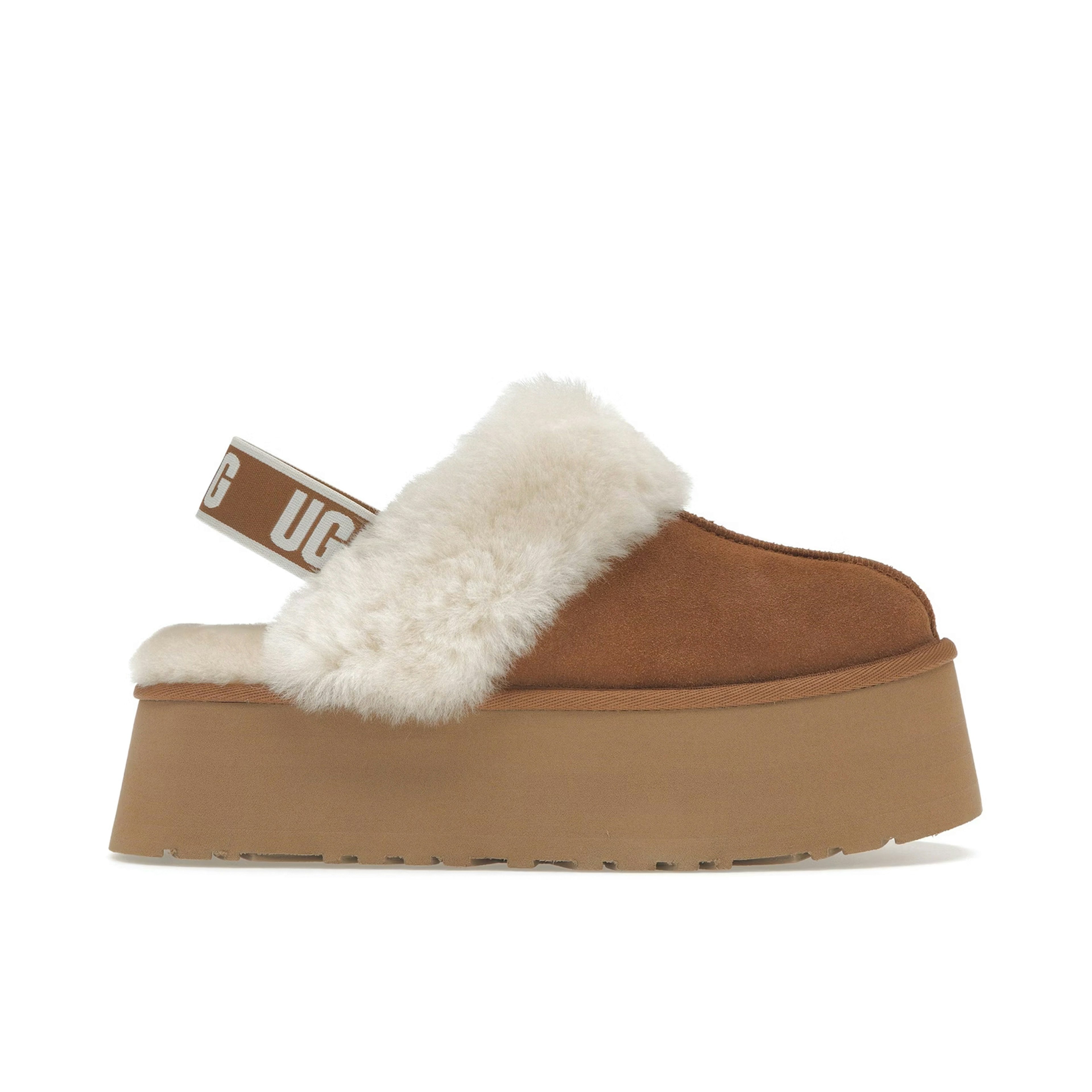 UGG Funkette Slipper Chestnut Womens