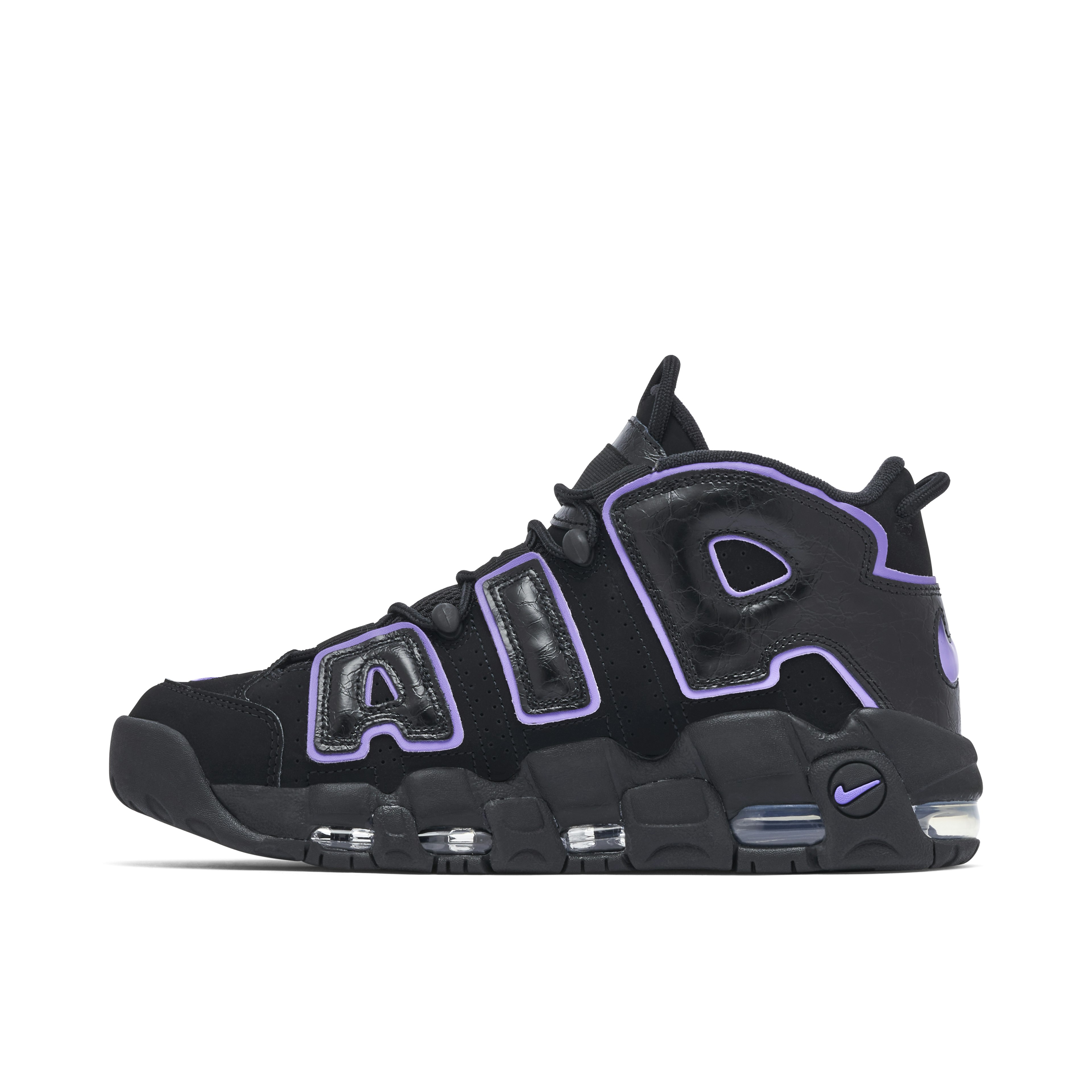 Nike Air More Uptempo 96 Black Action Grape