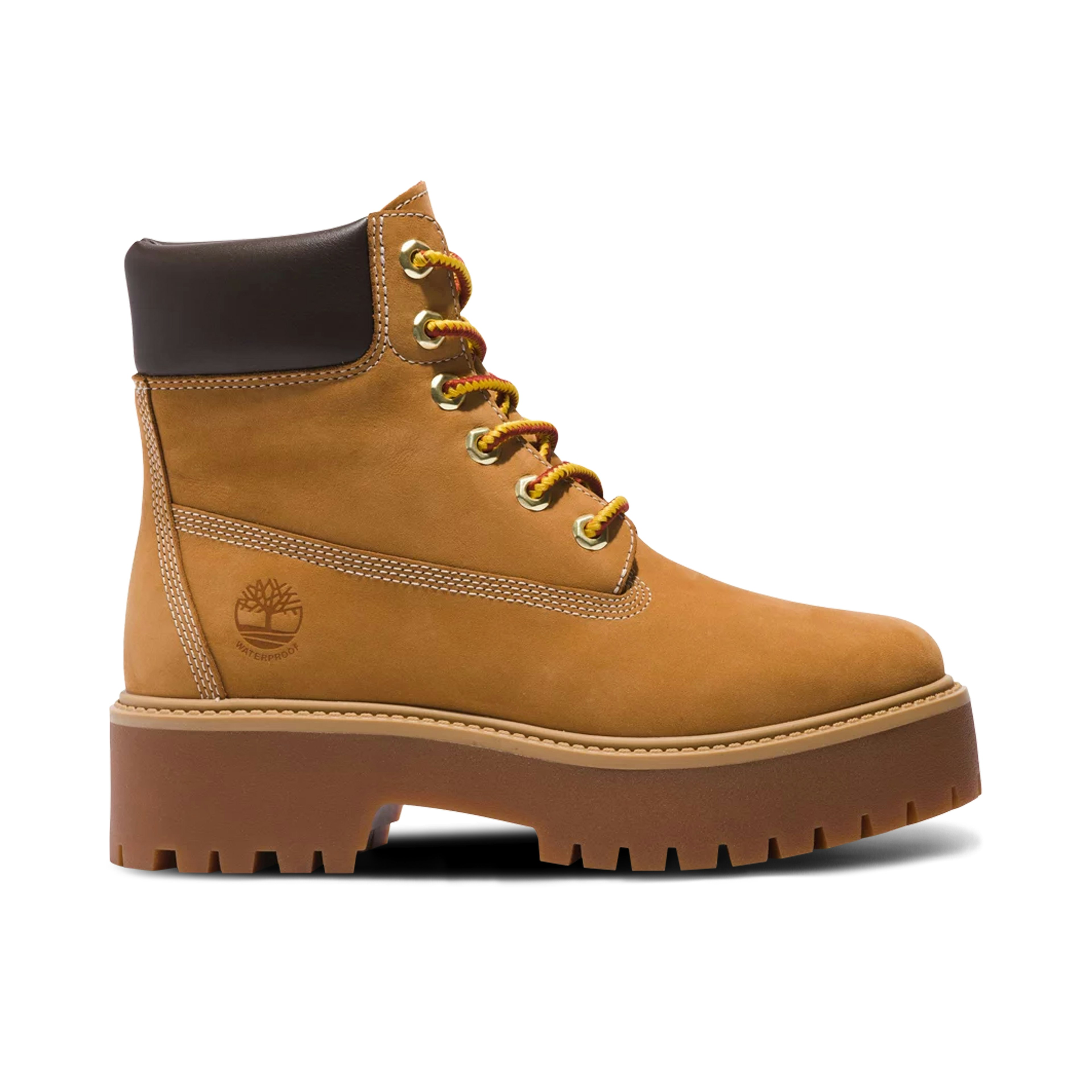 Timberland 6 Inch Premium Platform Boot Wheat Womens