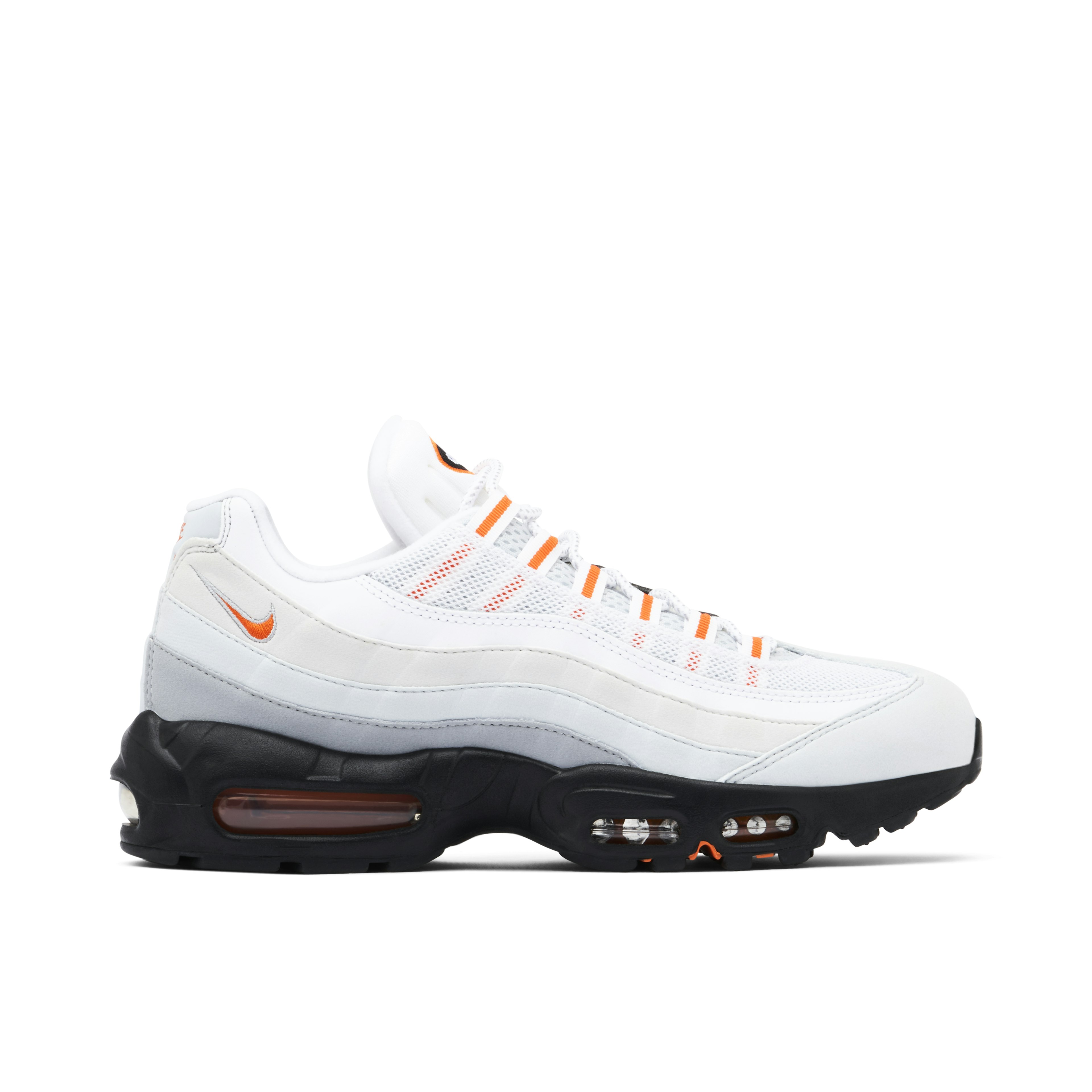 Nike Air Max 95 Wolf Grey Safety Orange Pure Platinum