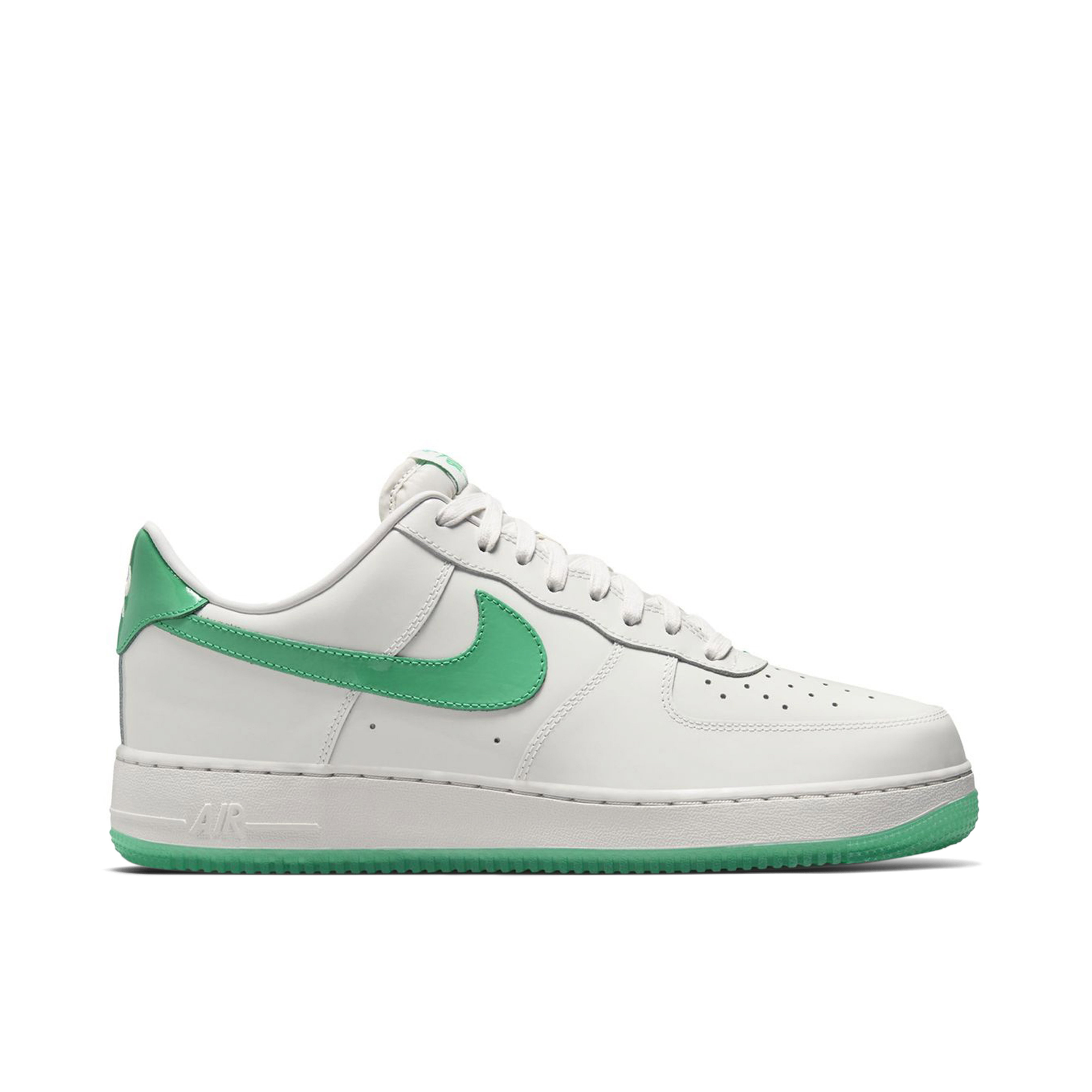 Nike Air Force 1 Low \'07 Patent Platinum Tint Stadium Green HF4864-094 Men Sz 9 Stadium Green main image 4