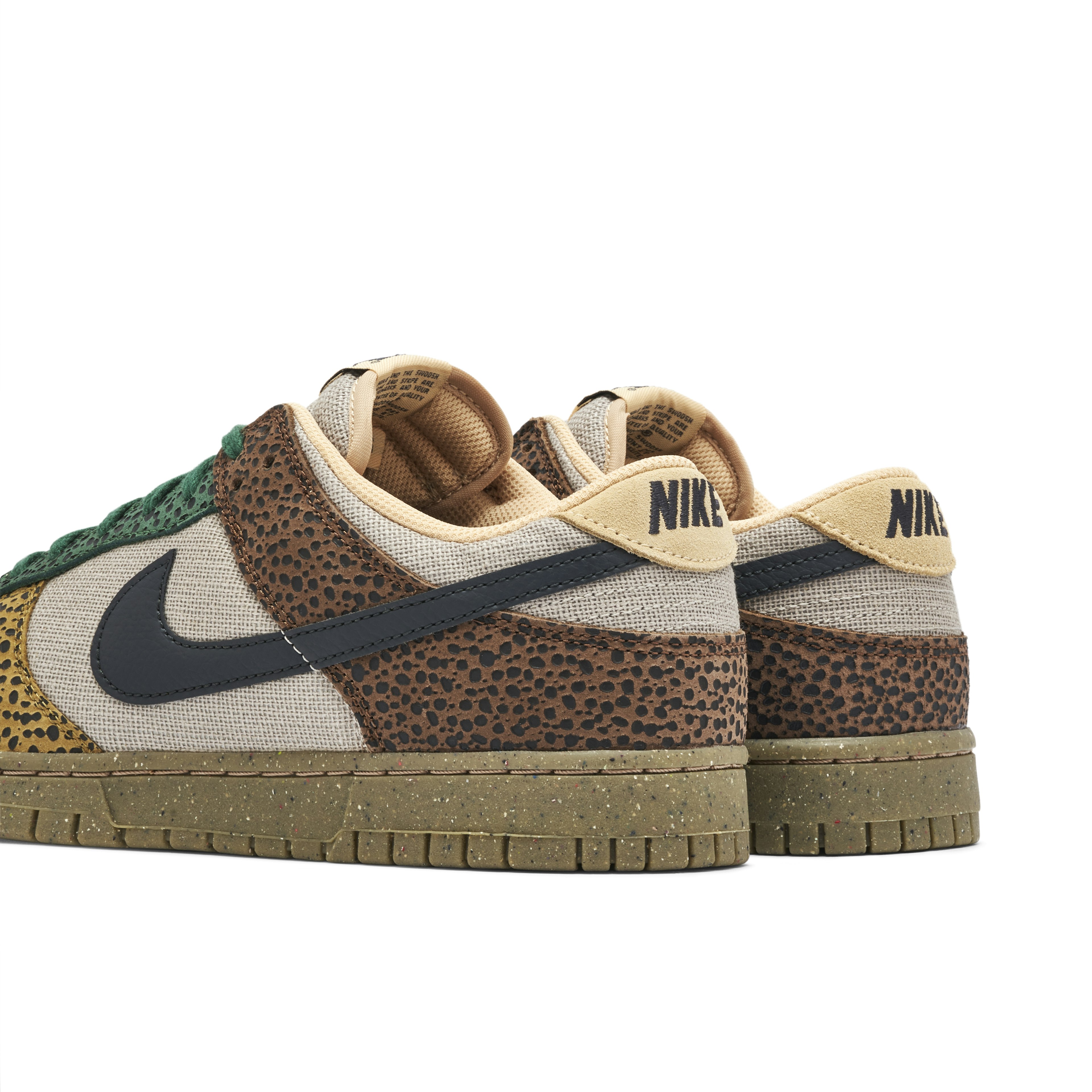 Nike Dunk Low Safari Golden Moss