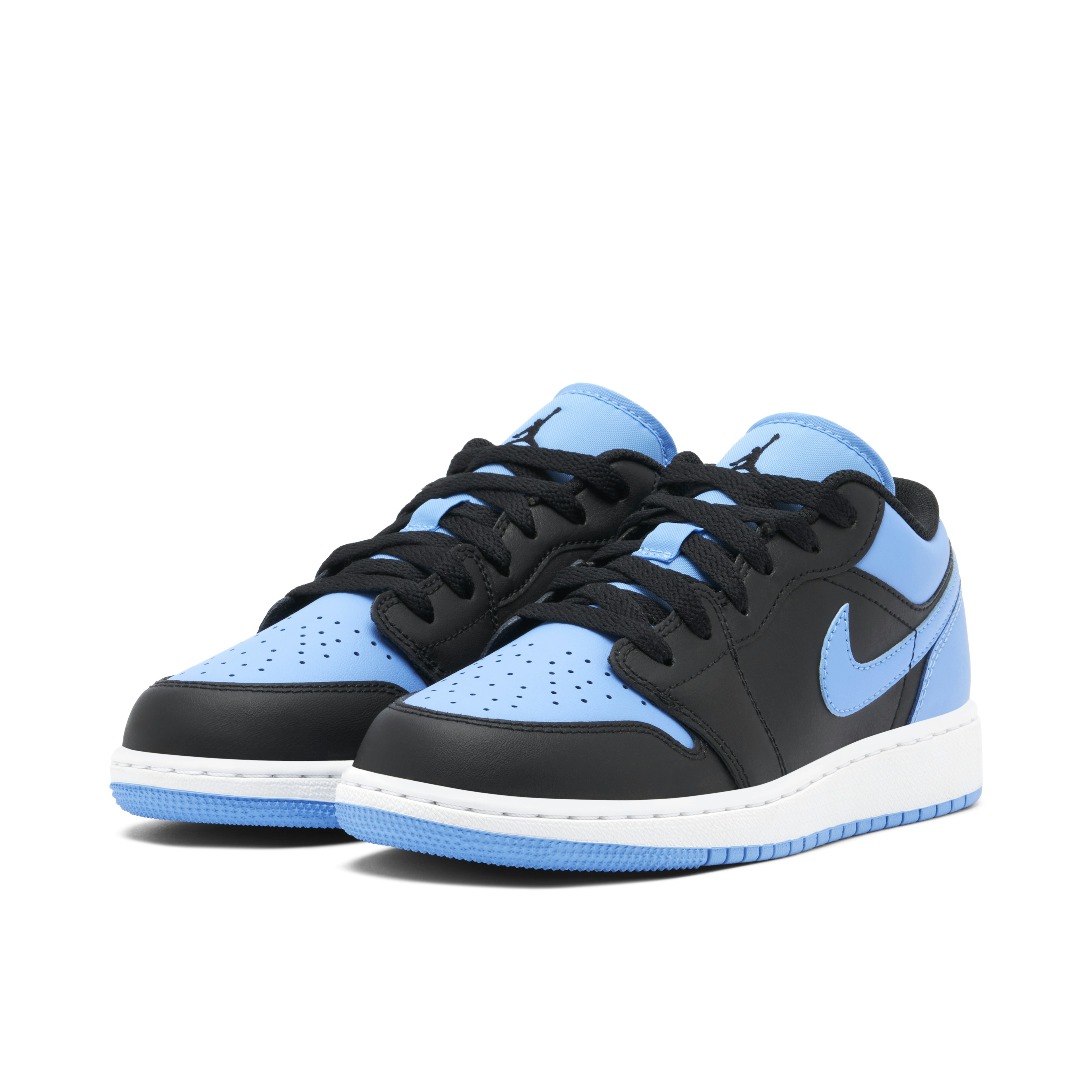 Air Jordan 1 Low Black University Blue GS