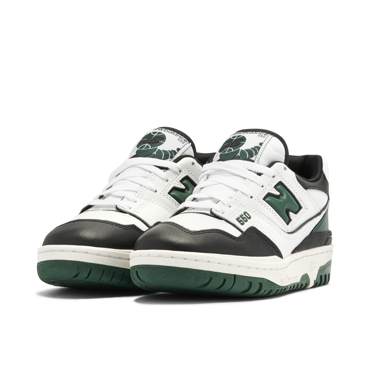 New Balance 550 White Green Black