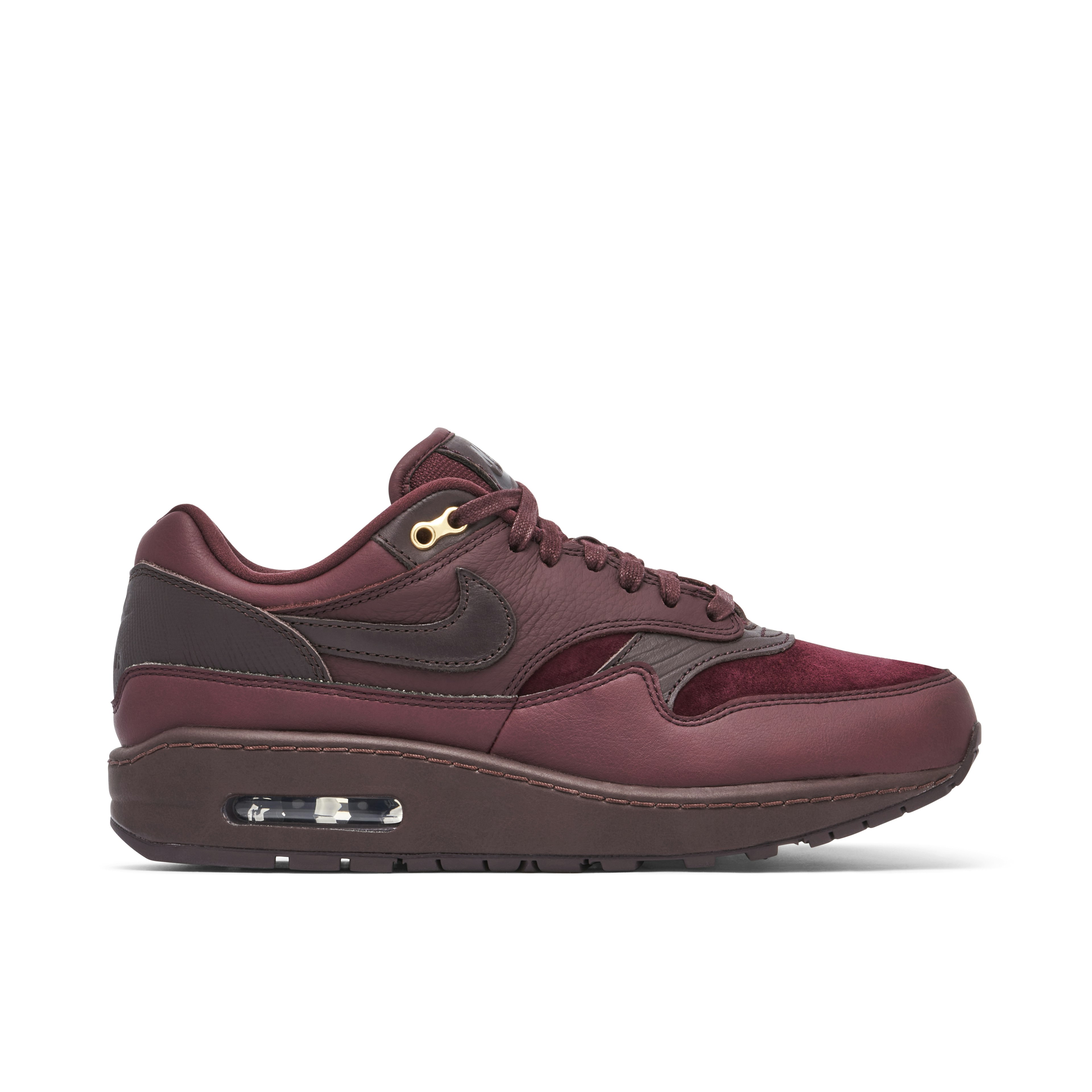 Nike Air Max 1 Burgundy Crush Femme