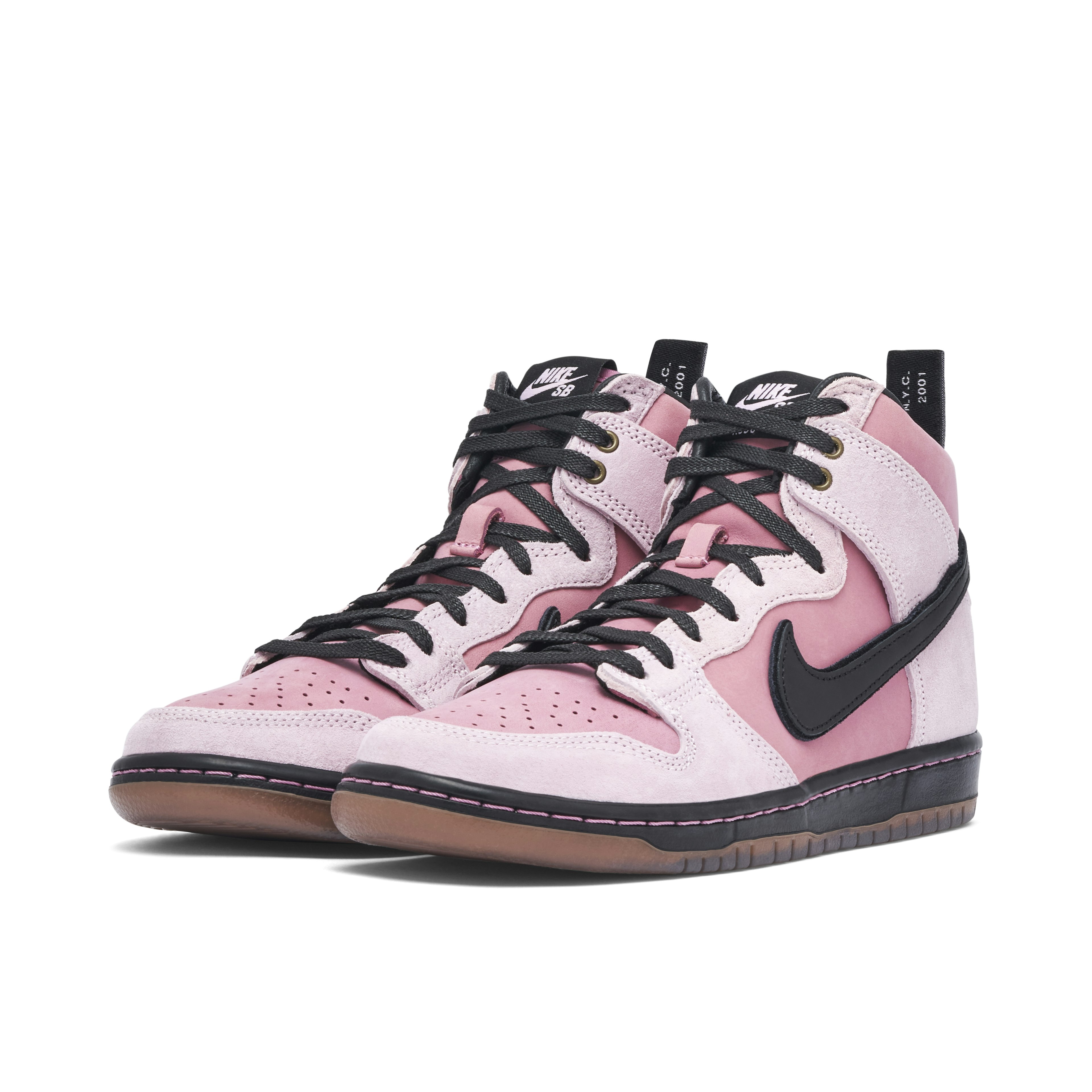 KCDC x Nike Dunk High SB Pink