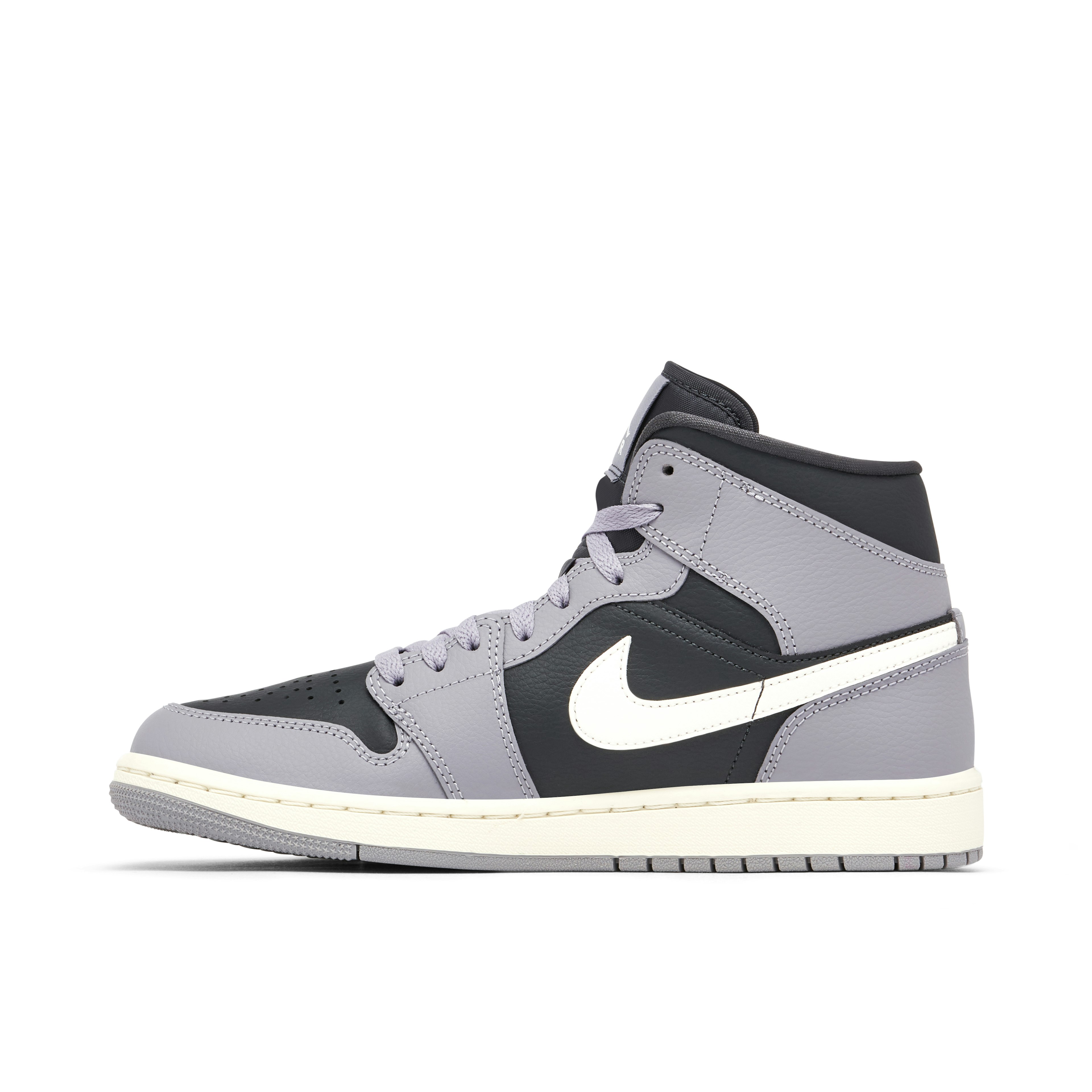 Air Jordan 1 Mid Cement Grey Womens
