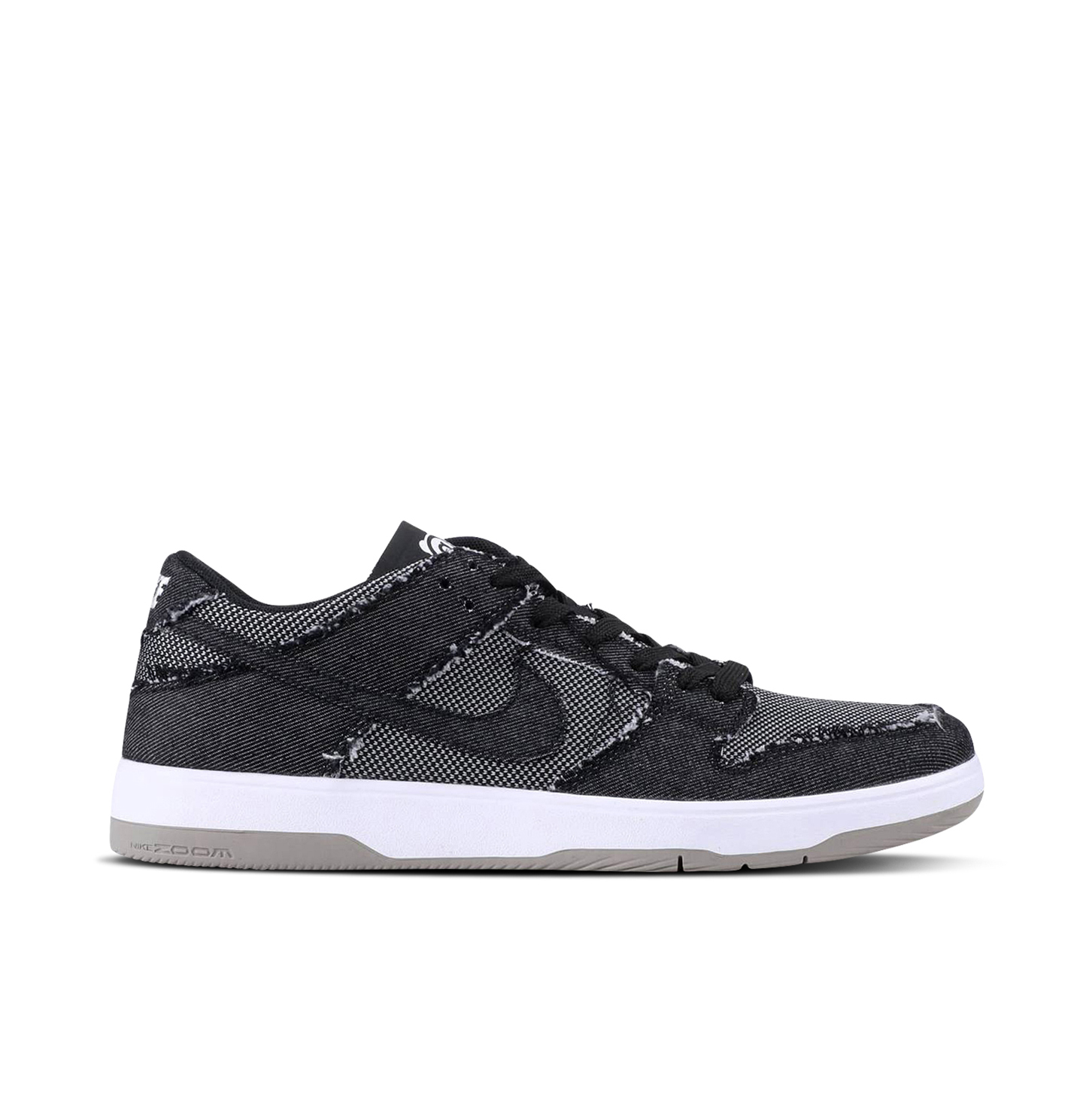 Medicom Toy x Nike SB Dunk Low Black 877063 002 Laced