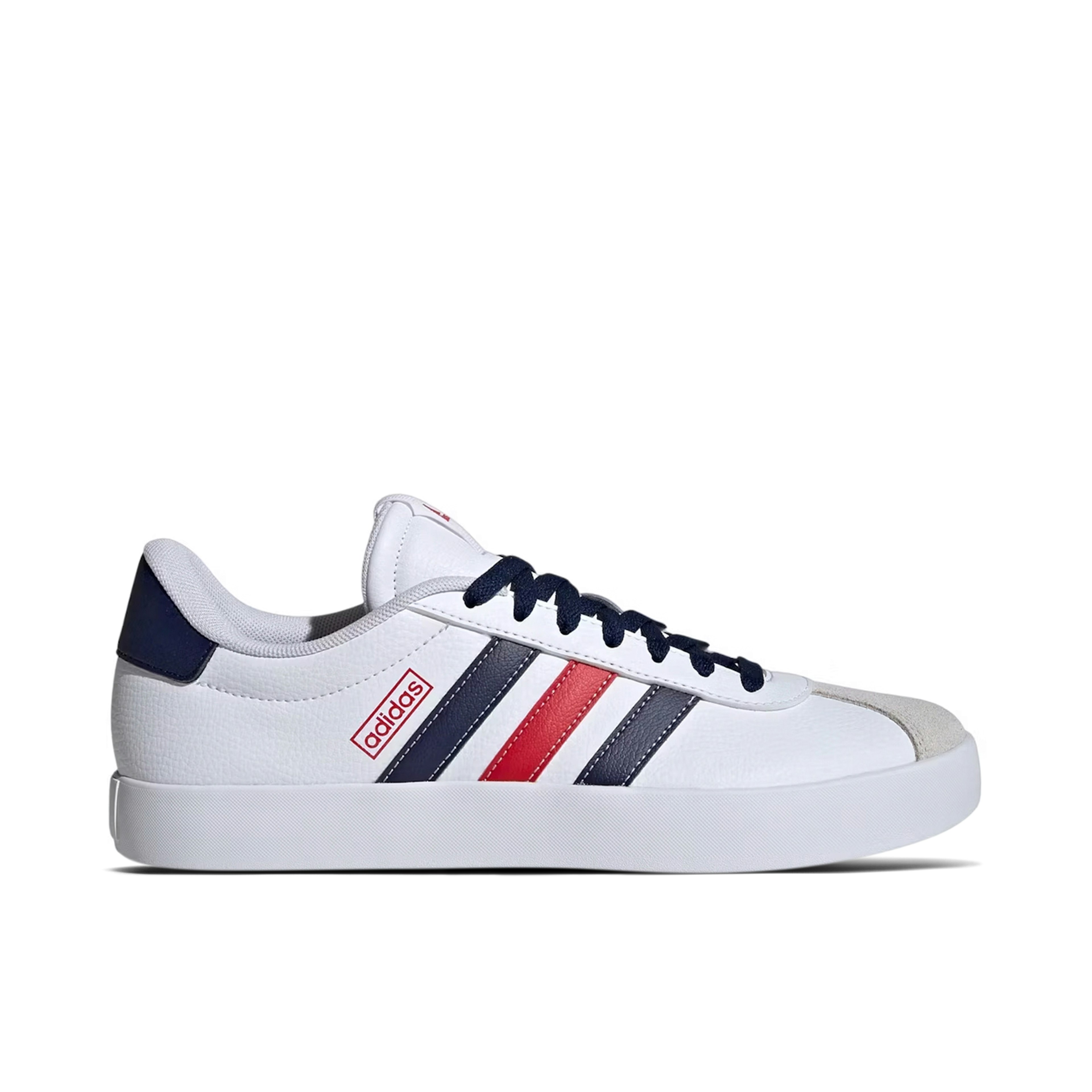 Adidas Vl Court 3.0 Cloud White Team Navy Blue Better Scarlet