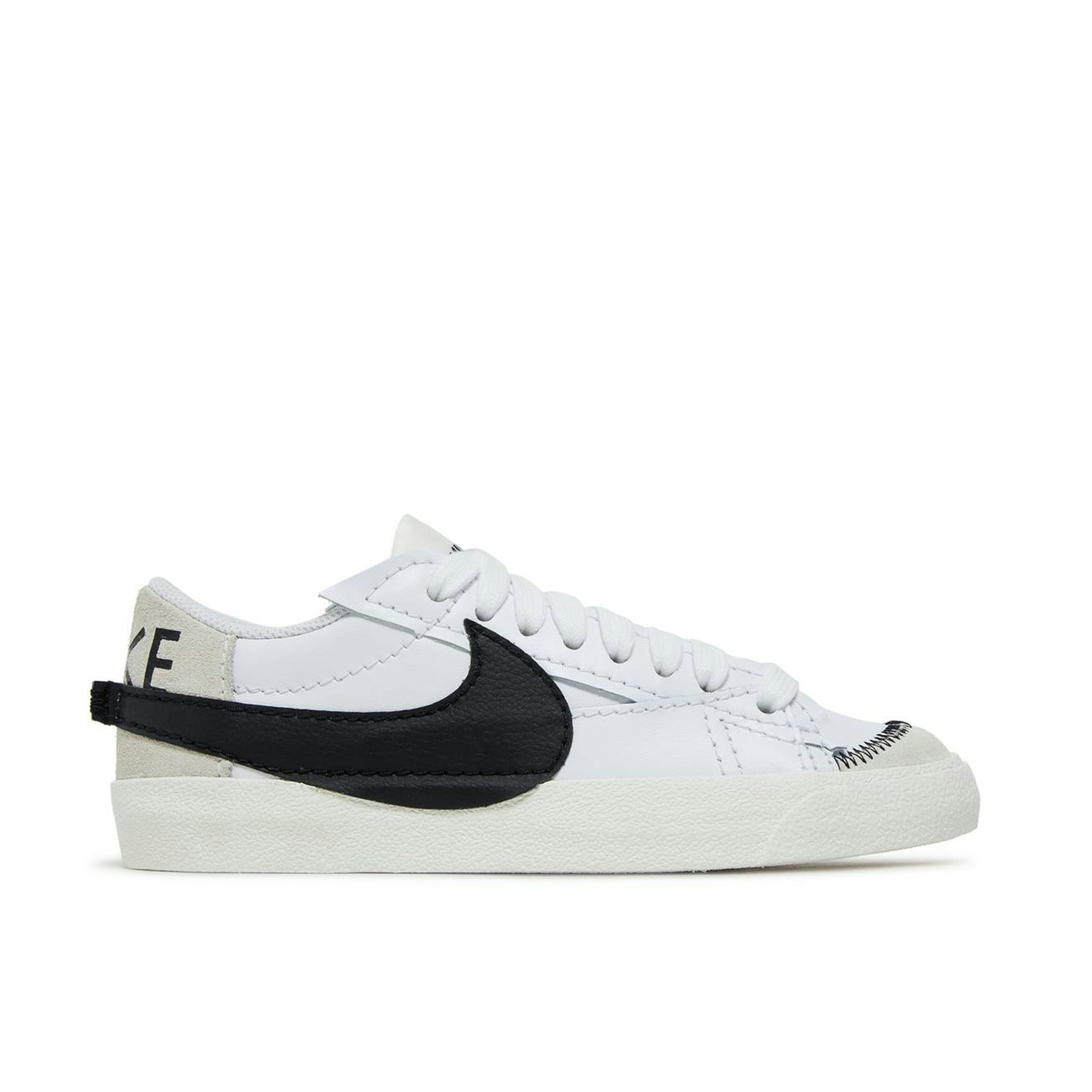 Nike Blazer Low 77 Jumbo White Black Womens